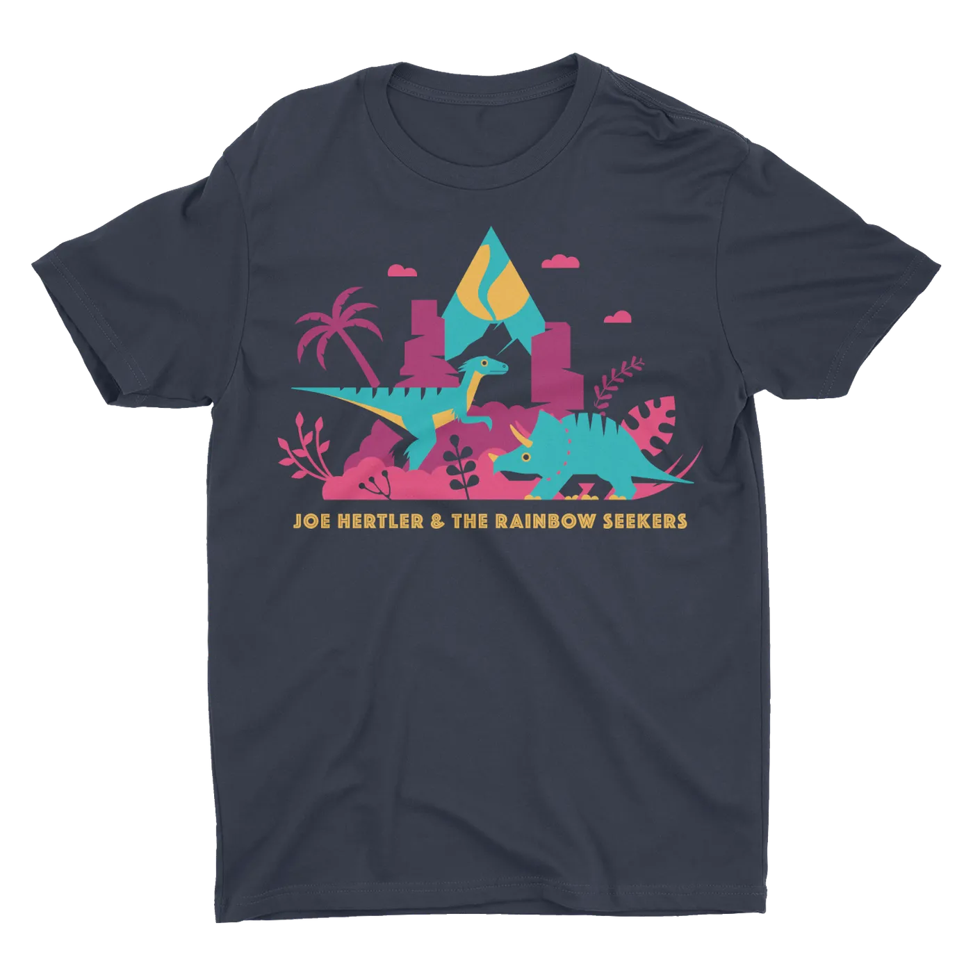 Joe Hertler & The Rainbow Seekers Prehistoric Times T-Shirt (Ladies Cut)