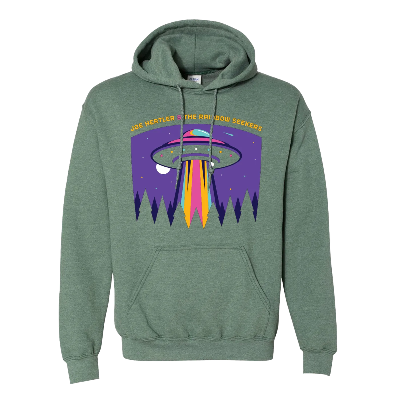 Joe Hertler & The Rainbow Seekers Take Me To Your Leader Hoodie