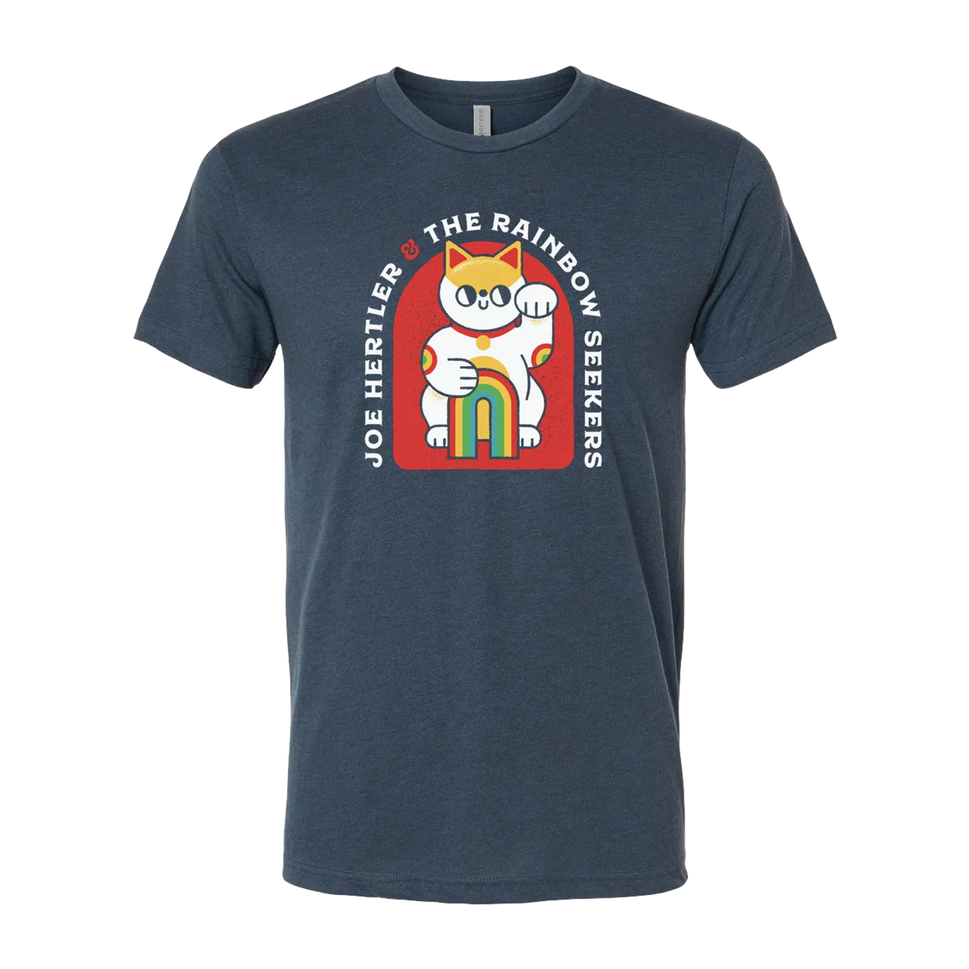 Joe Hertler & The Rainbow Seekers Lucky Cat T-Shirt