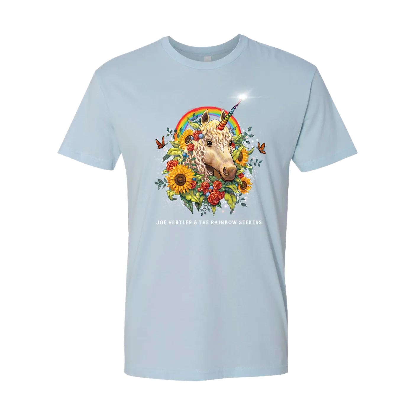 Joe Hertler & The Rainbow Seekers What I Want Unicorn T-Shirt
