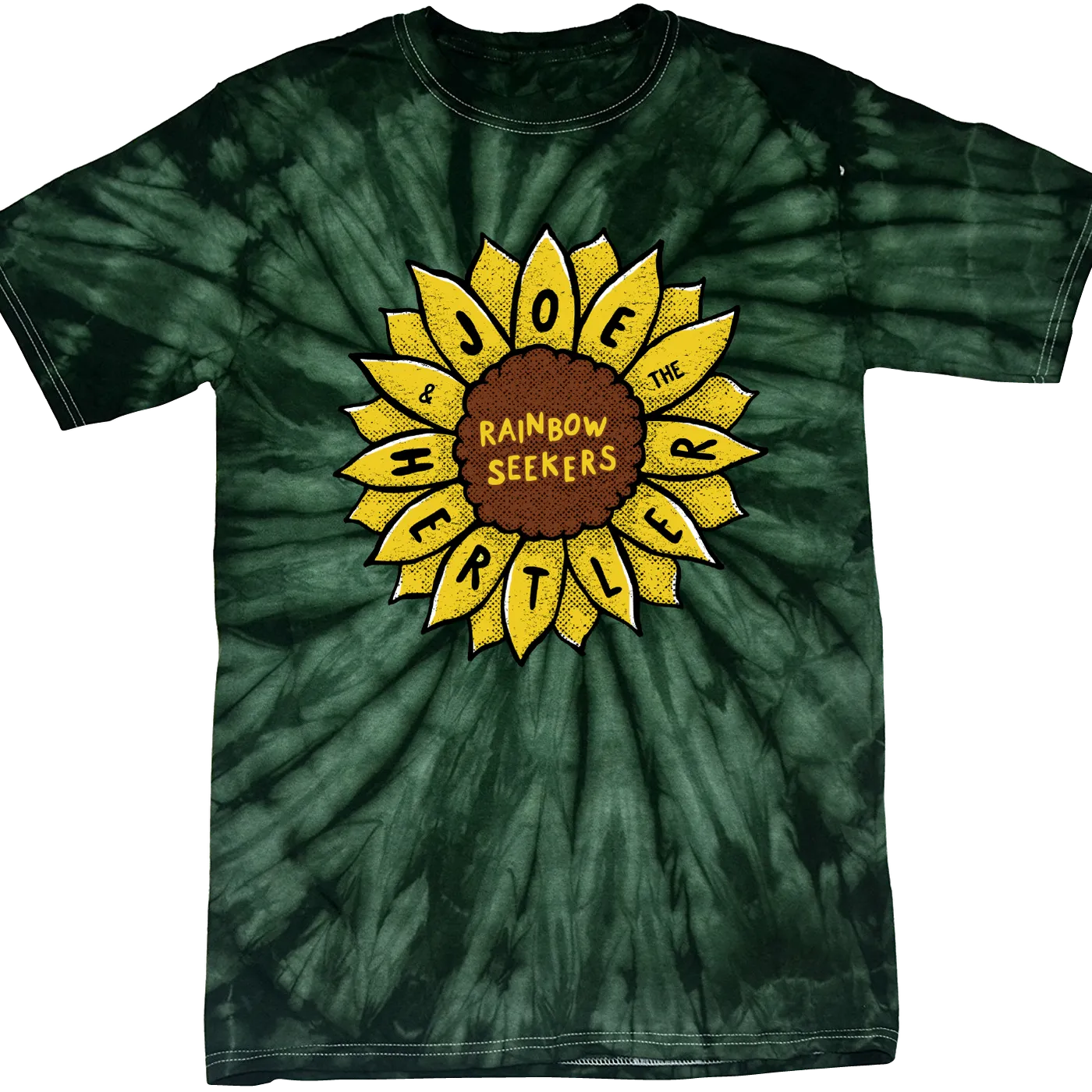 Joe Hertler & The Rainbow Seekers Sunflower Tie Dye Tee