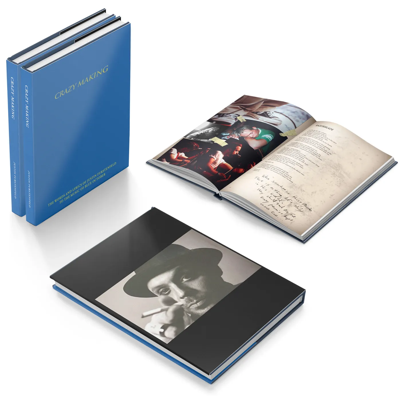 Blue October - Crazy Making - The Words and Lyrics of Justin Furstenfeld (Book) 3rd Edition (Expanded)