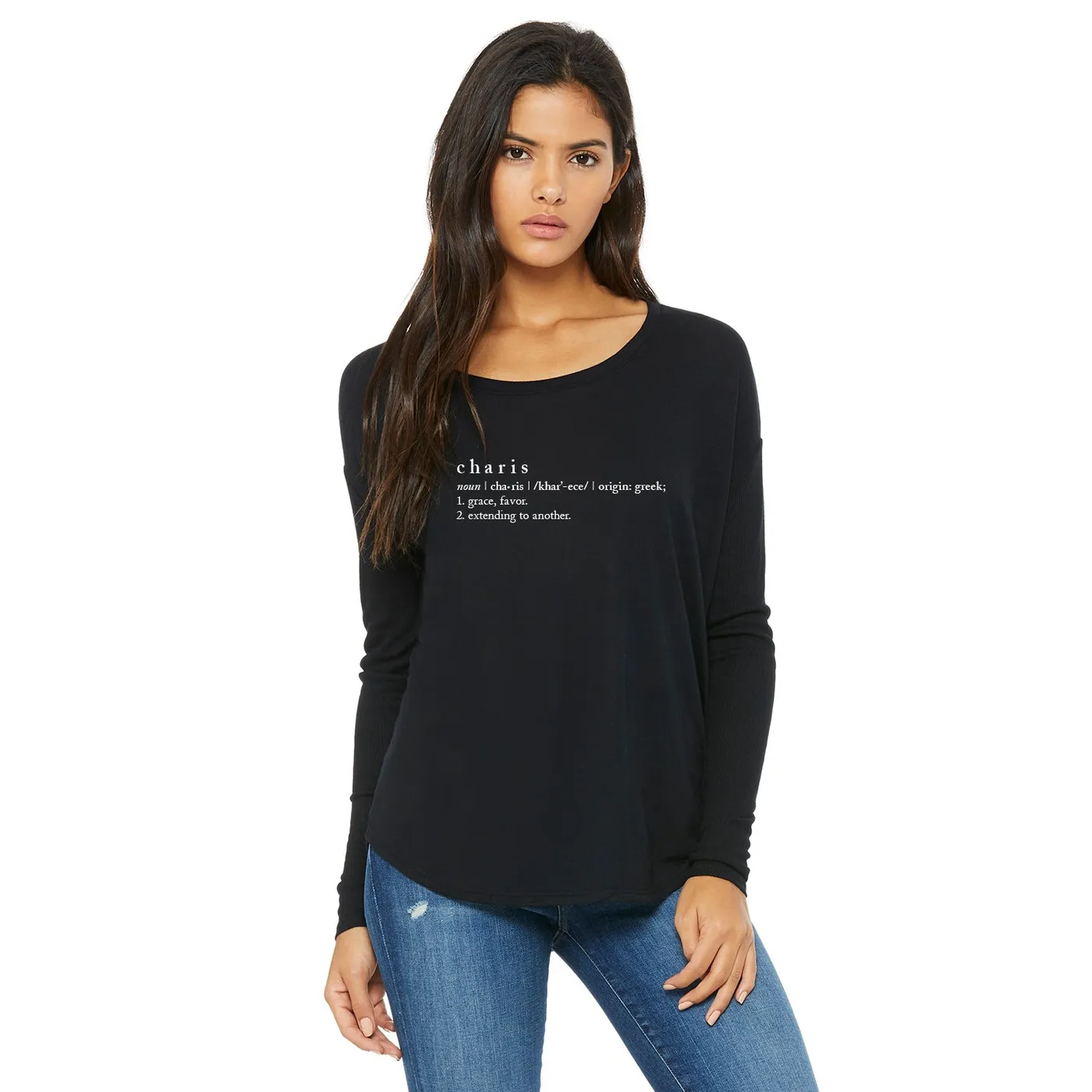 Body & Soul Movement - CHARIS Flowy Long Sleeve Tee