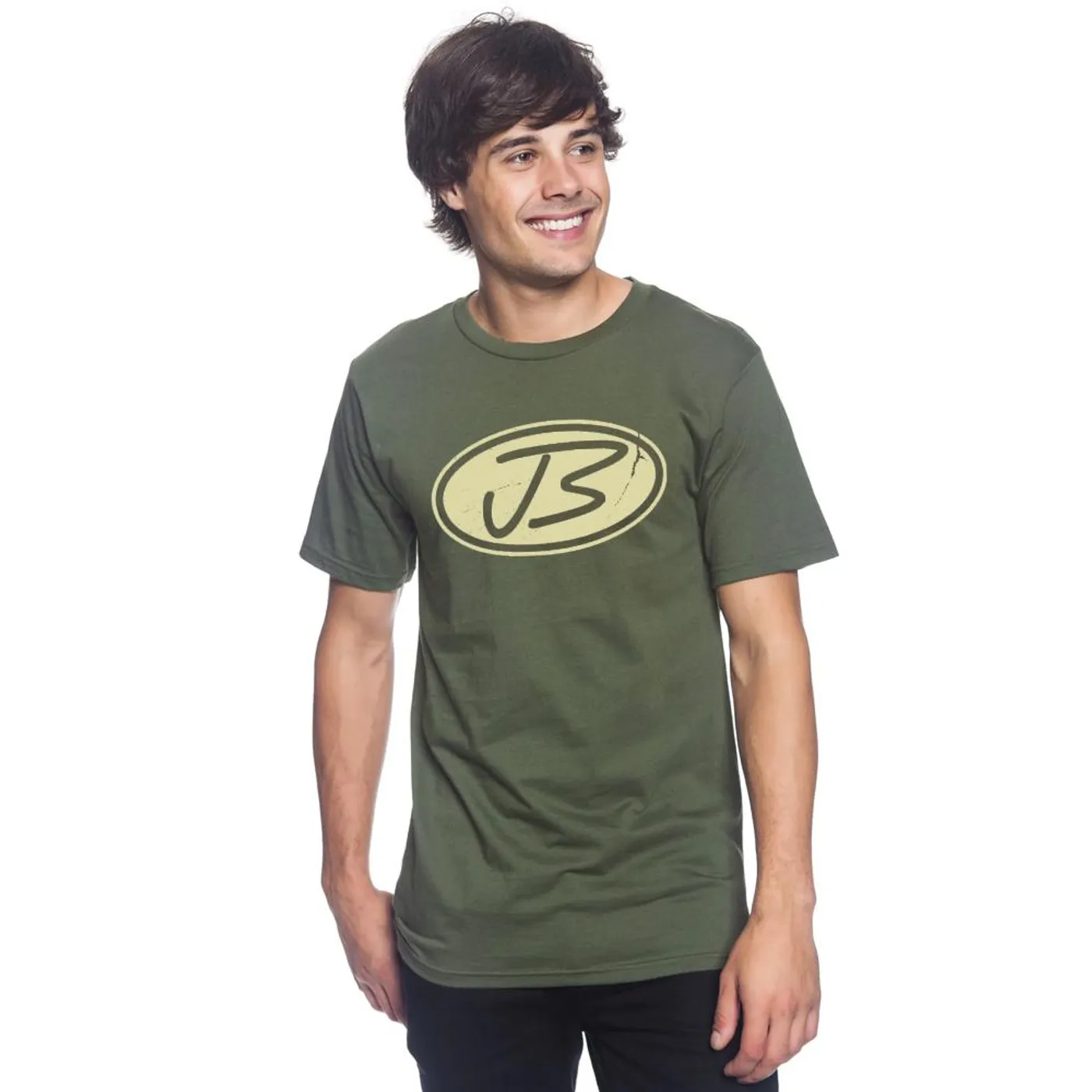 Jody Booth - Distressed Logo Tee (Green)