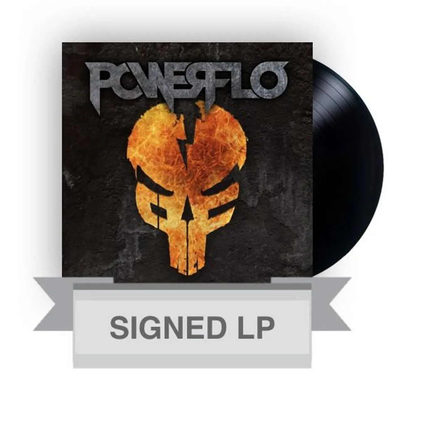 Powerflo - Signed Standard Vinyl Black