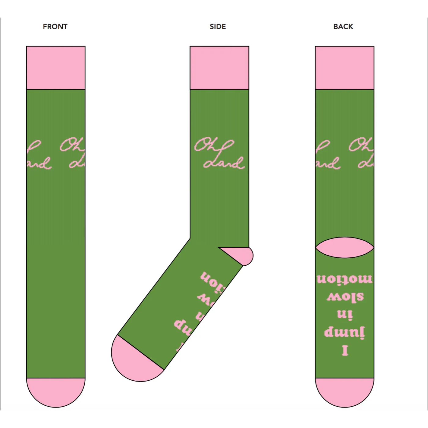 Oh Land - Lyric Socks