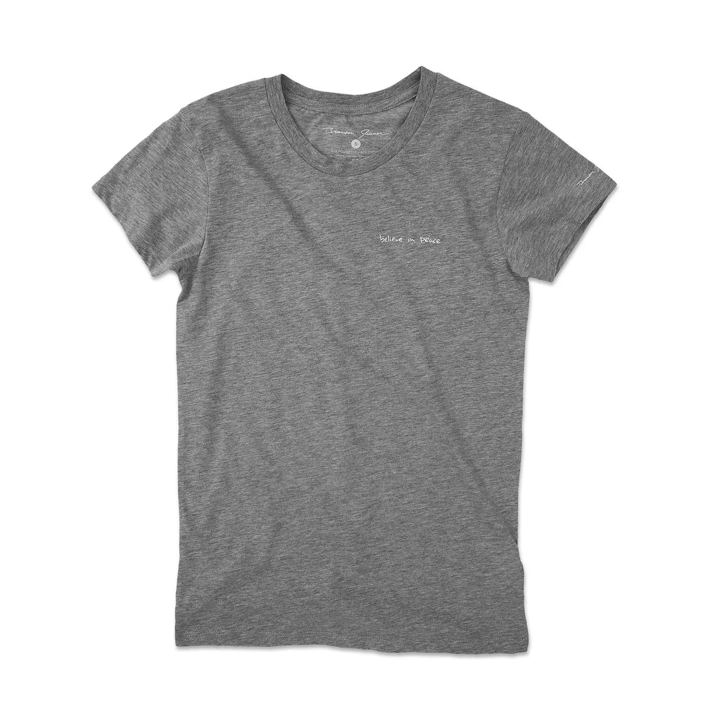 Brandon Jenner - Women's Believe Tee (Grey)