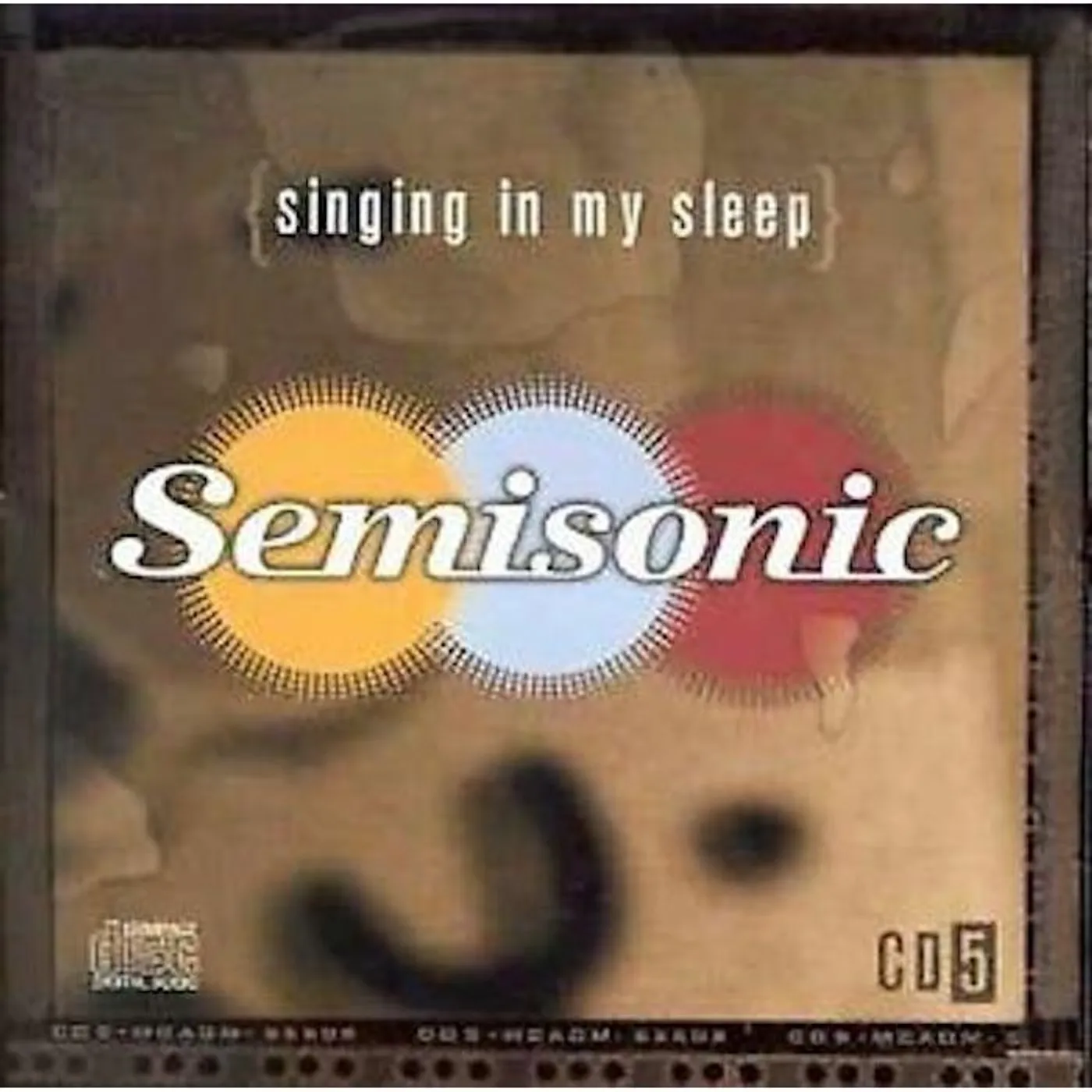 Semisonic - "Singing In My Sleep" CD5 Single — 5 Tracks, only 6 copies left in stock!