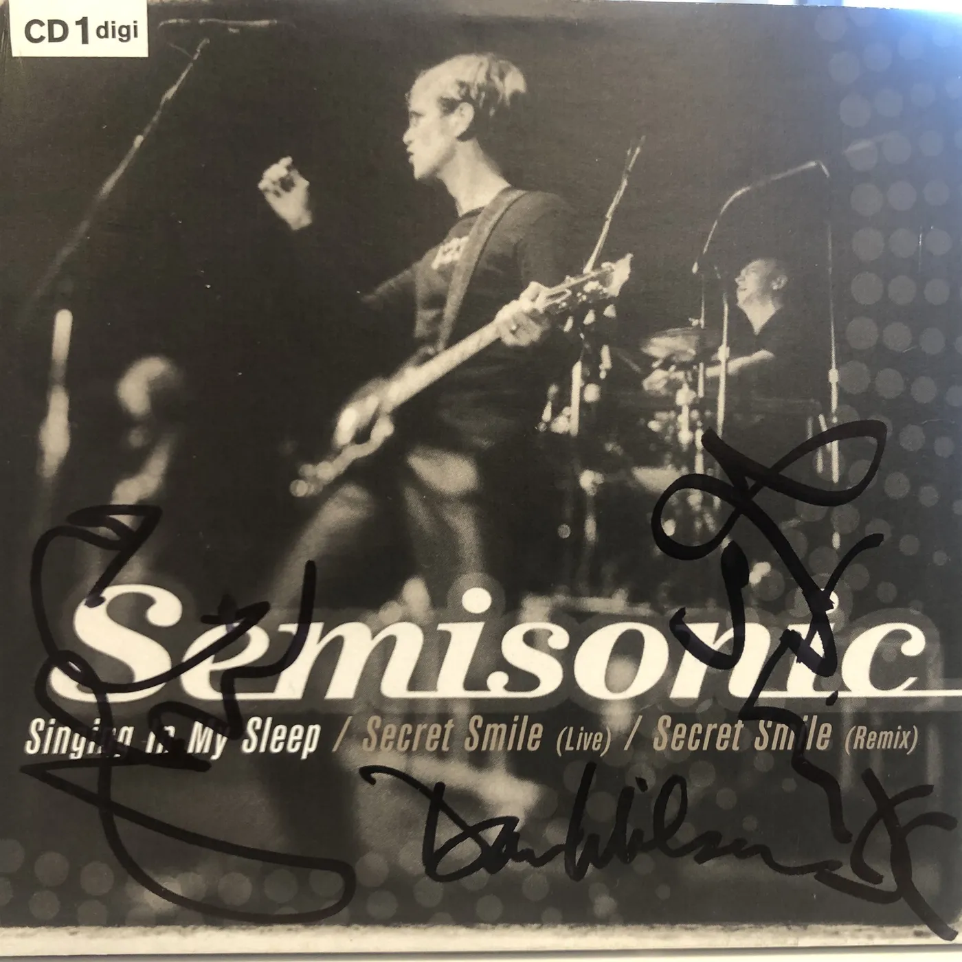Semisonic “Singing In My Sleep” CD1 Single Signed — 3 tracks, only 2 copies left in stock!