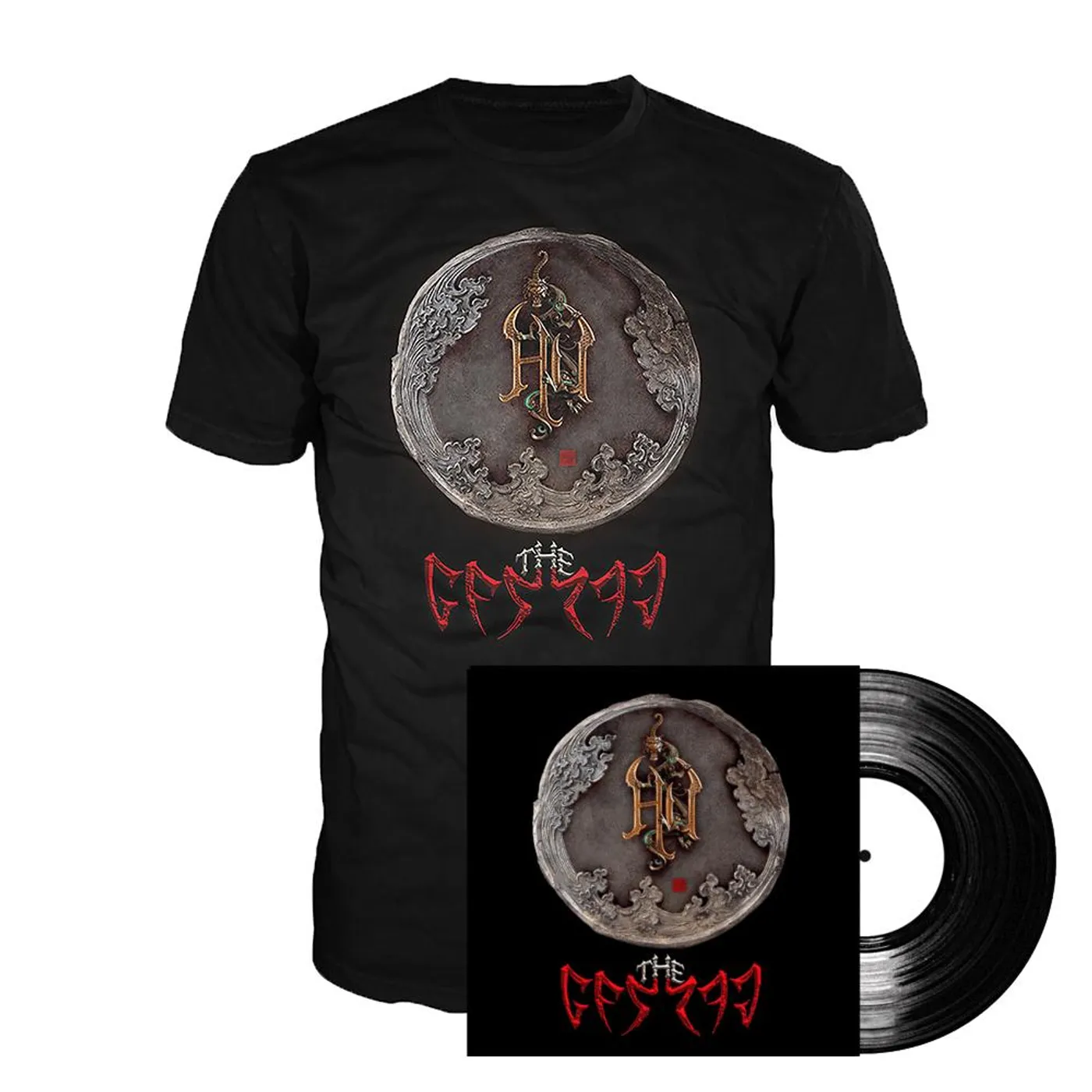 The HU - Vinyl + Gereg Shirt Bundle