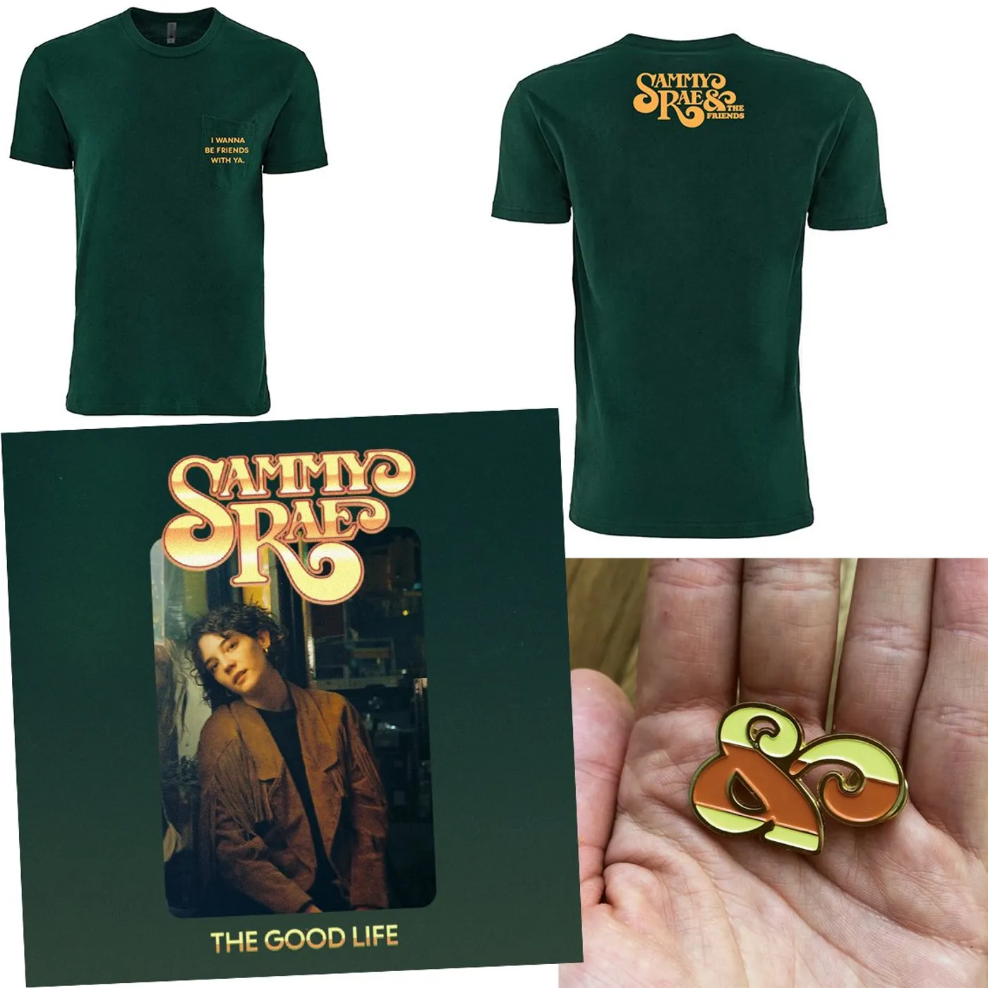 Sammy Rae - Signed EP + Tee + Pin Bundle