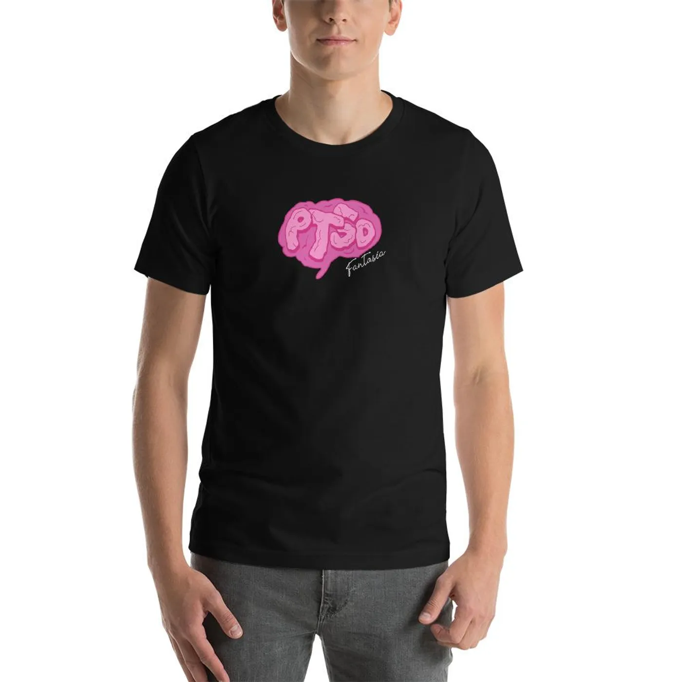 Fantasia - Brain Logo Tee (Black)
