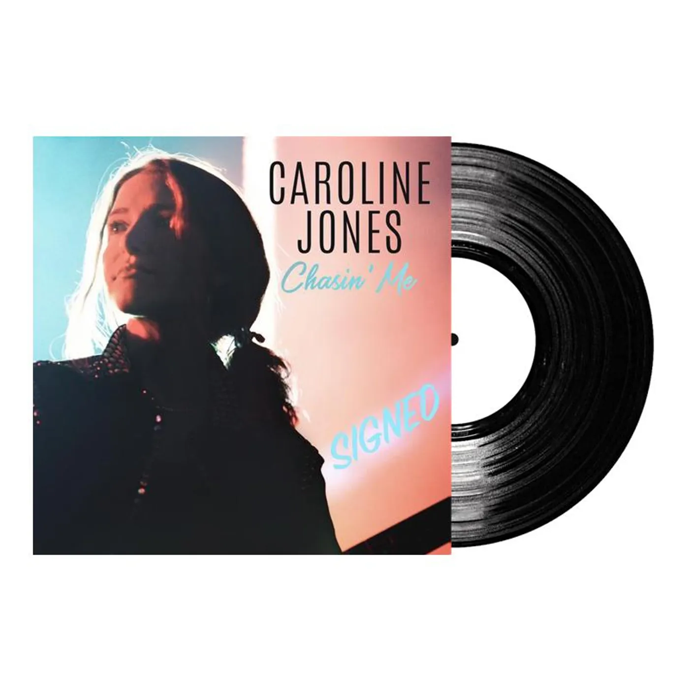 Caroline Jones - Signed Chasin' Me Test Pressing