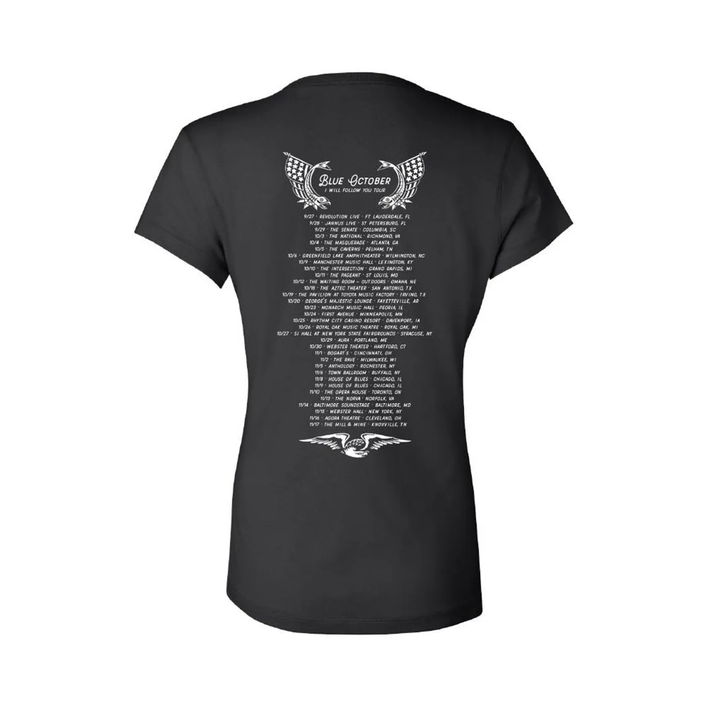 Blue October - I Will Follow You Tour Tee