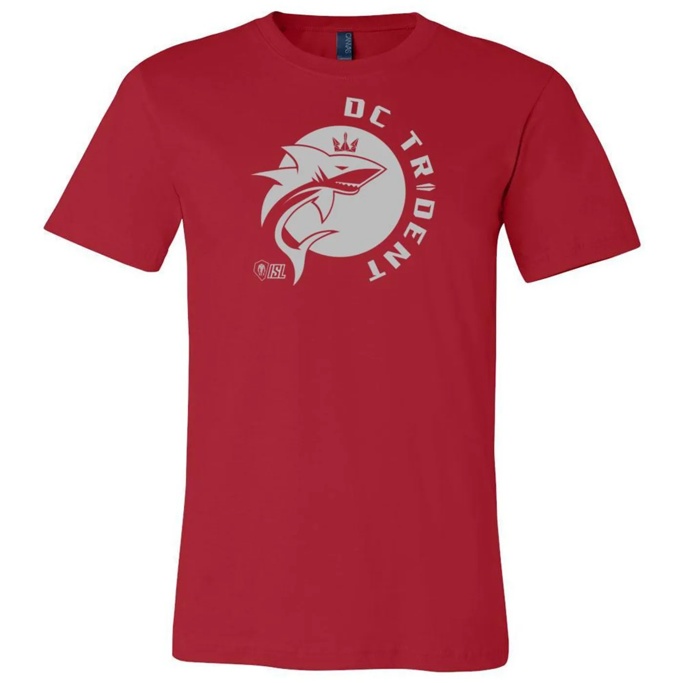 DC Trident - Red Unisex Short Sleeve Jersey Tee