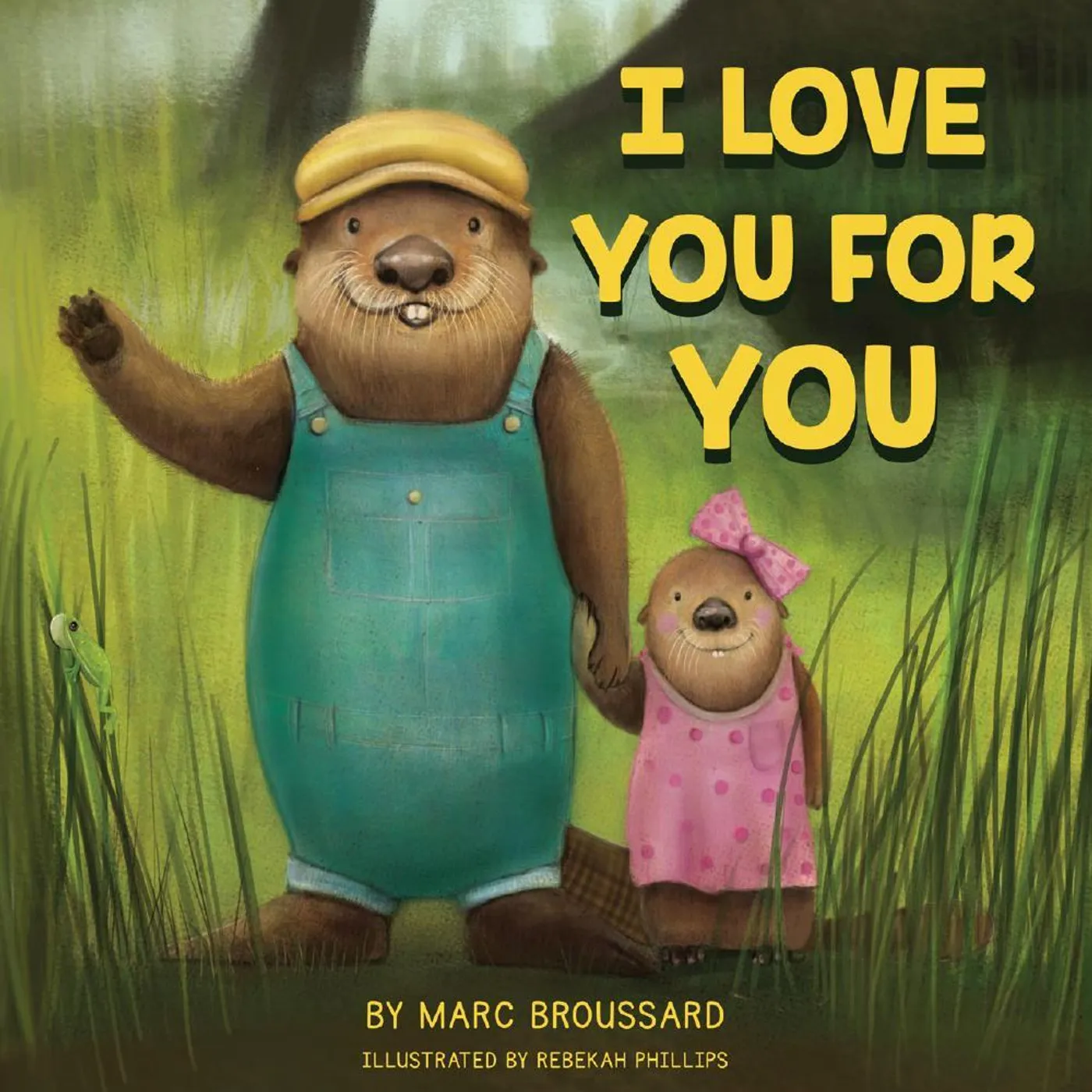 Marc Broussard - Autographed I Love You For You Children's Book