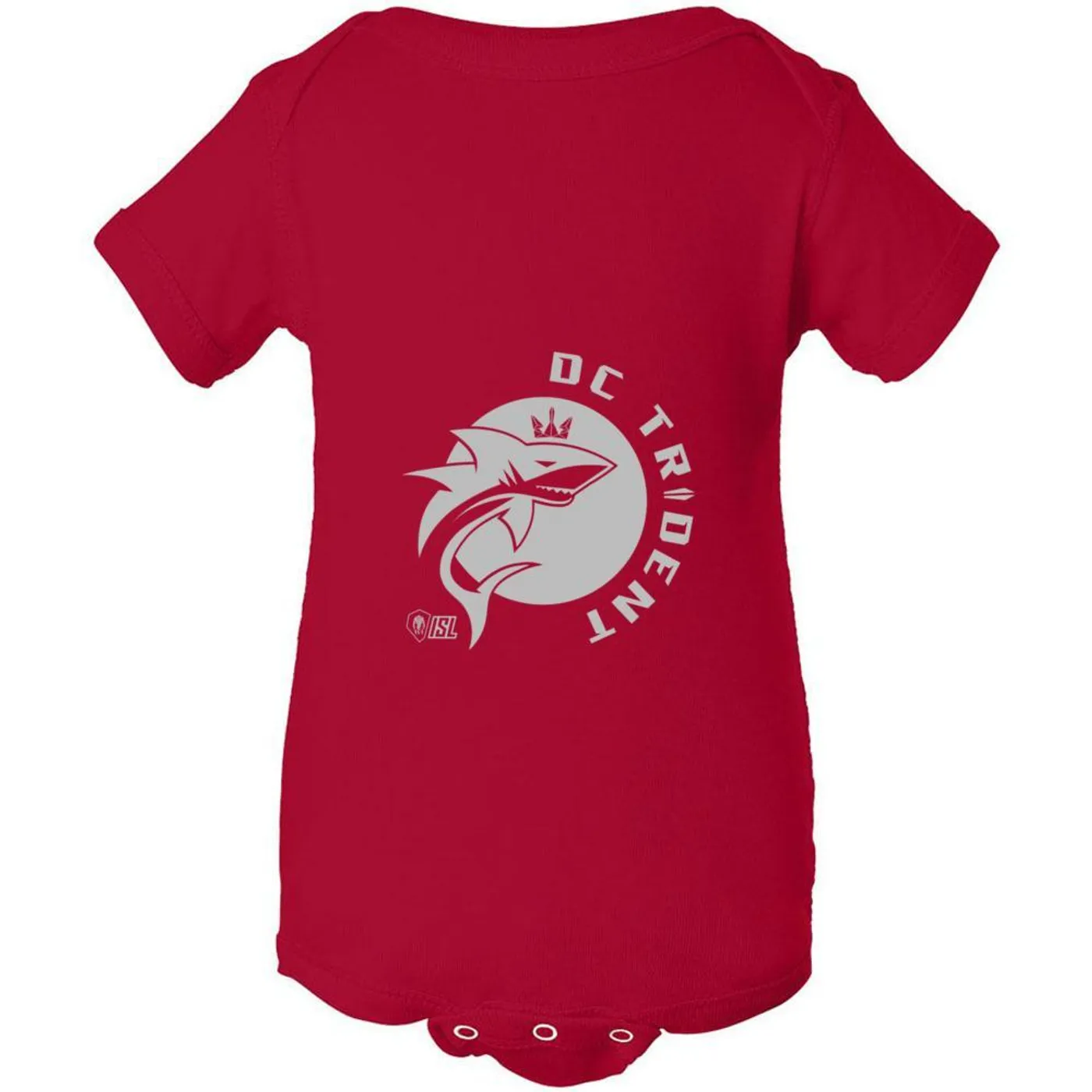 DC Trident - Red Infant Fine Jersey Bodysuit
