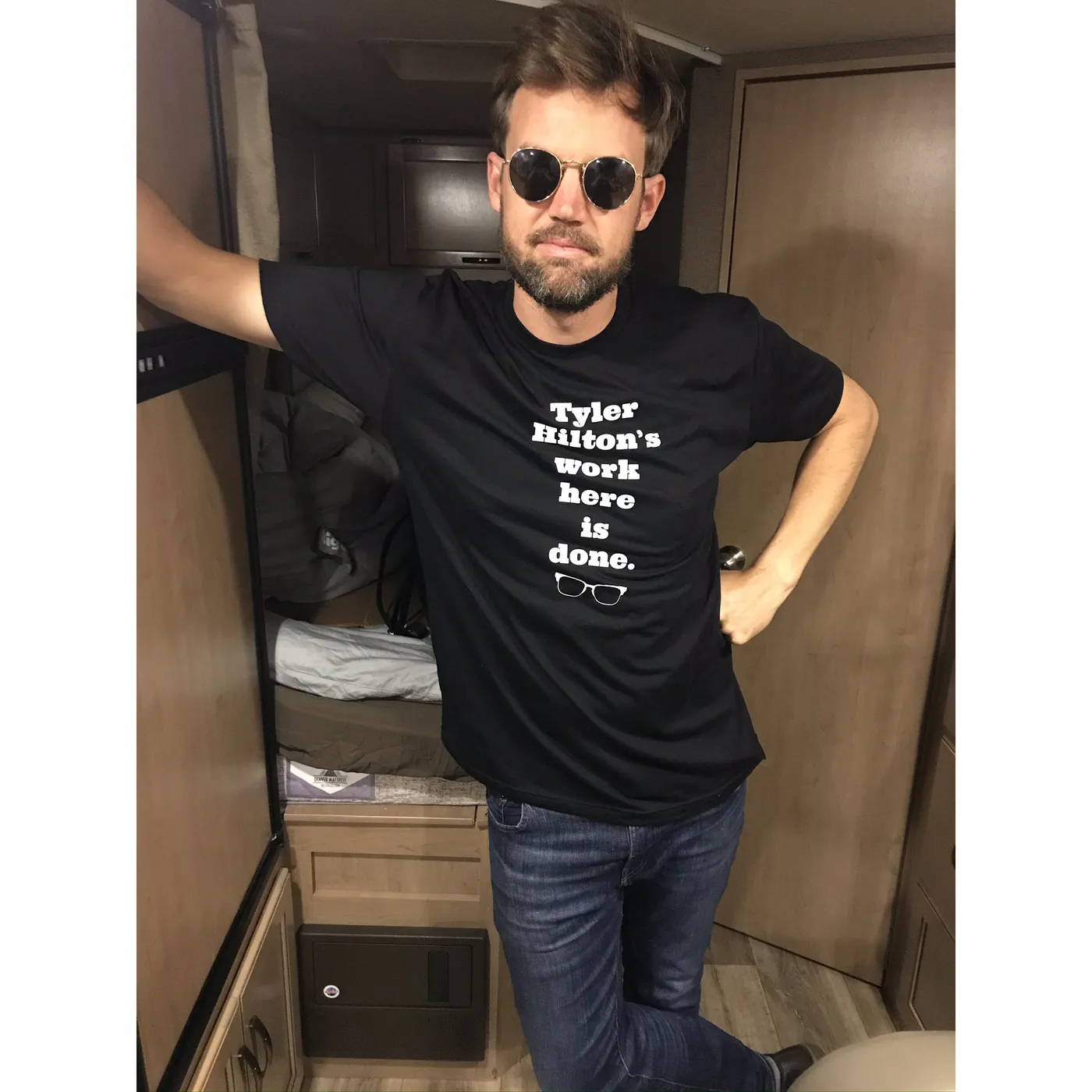 Tyler Hilton - Work Tee