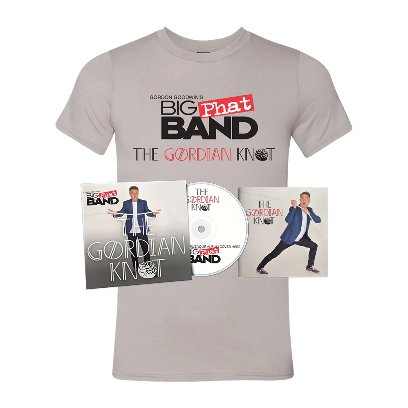Gordon Goodwin's Big Phat Band - The Gordian Knot Tee + CD