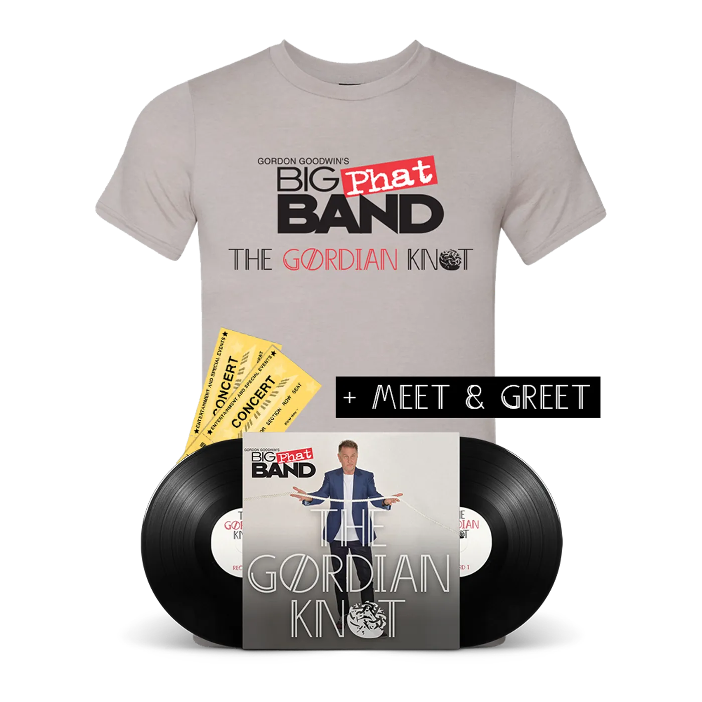 Gordon Goodwin's Big Phat Band - Meet and greet Show Bundle (Vinyl)