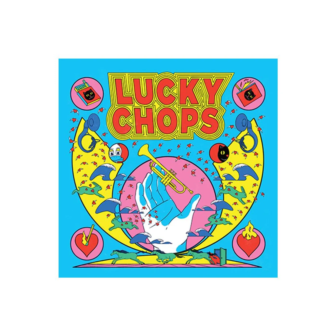 Lucky Chops - Album Cover Sticker
