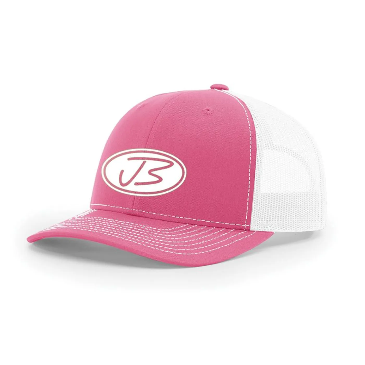 Jody Booth - 3D Logo Cap (Hot Pink & White)