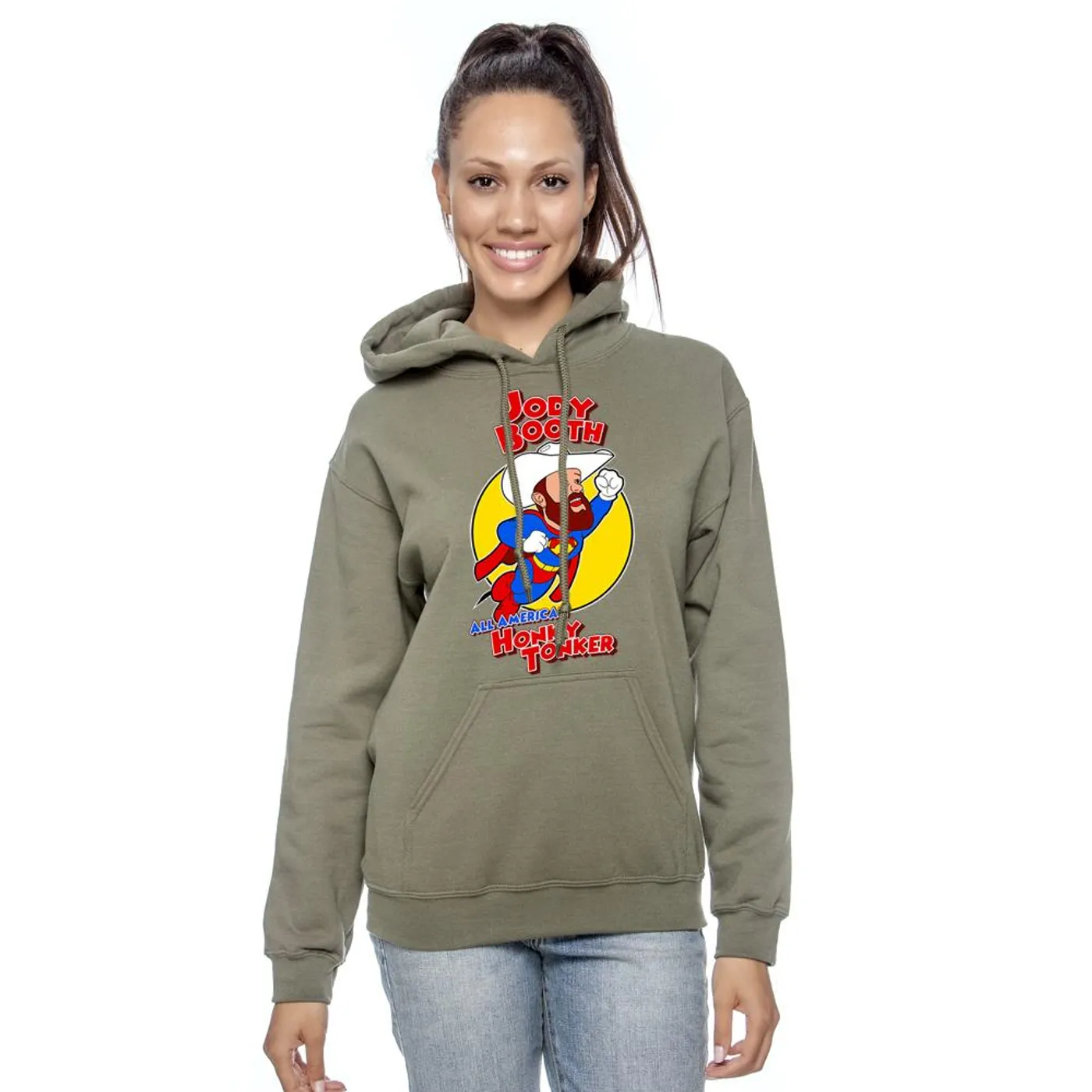 Jody Booth - Honky Tonker Hoodie (Military Green)