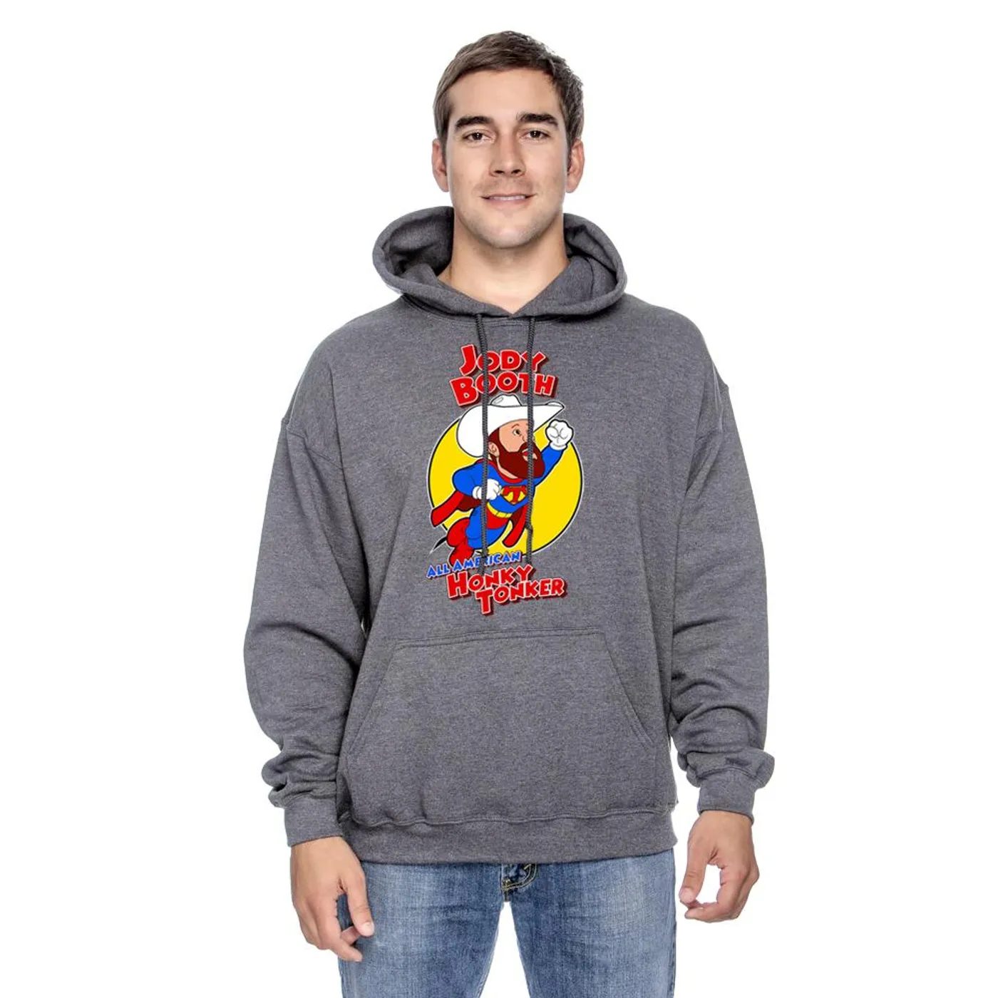 Jody Booth - Honky Tonker Hoodie (Dark Heather)