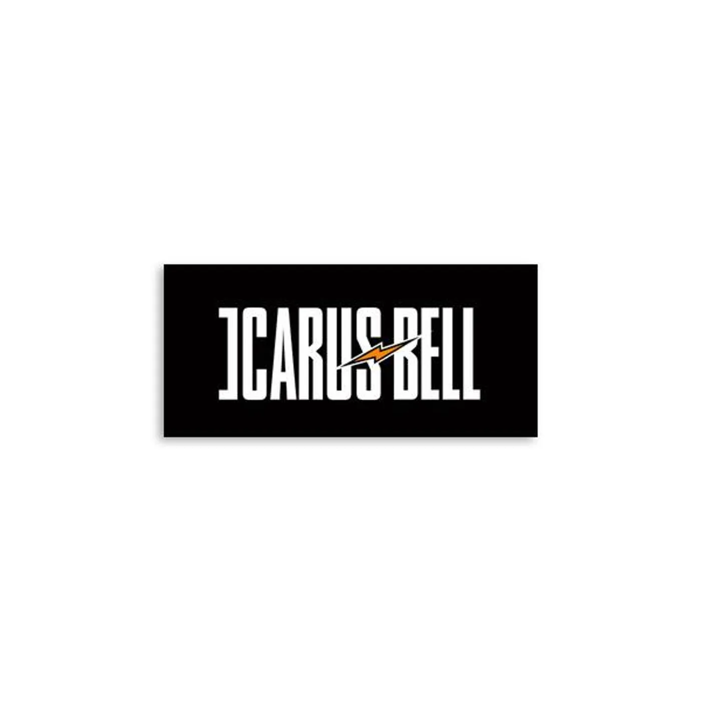 Icarus Bell - Black Logo Sticker