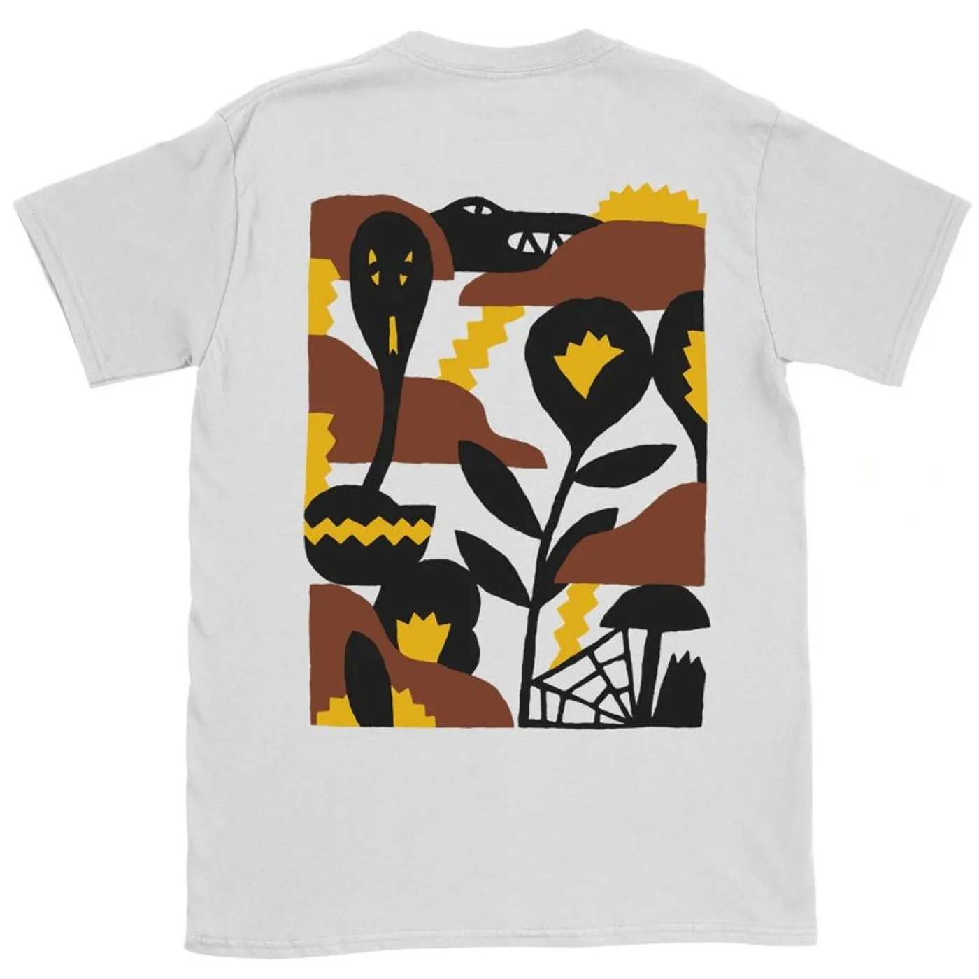 The Heavy Eyes - White Pocket Tee