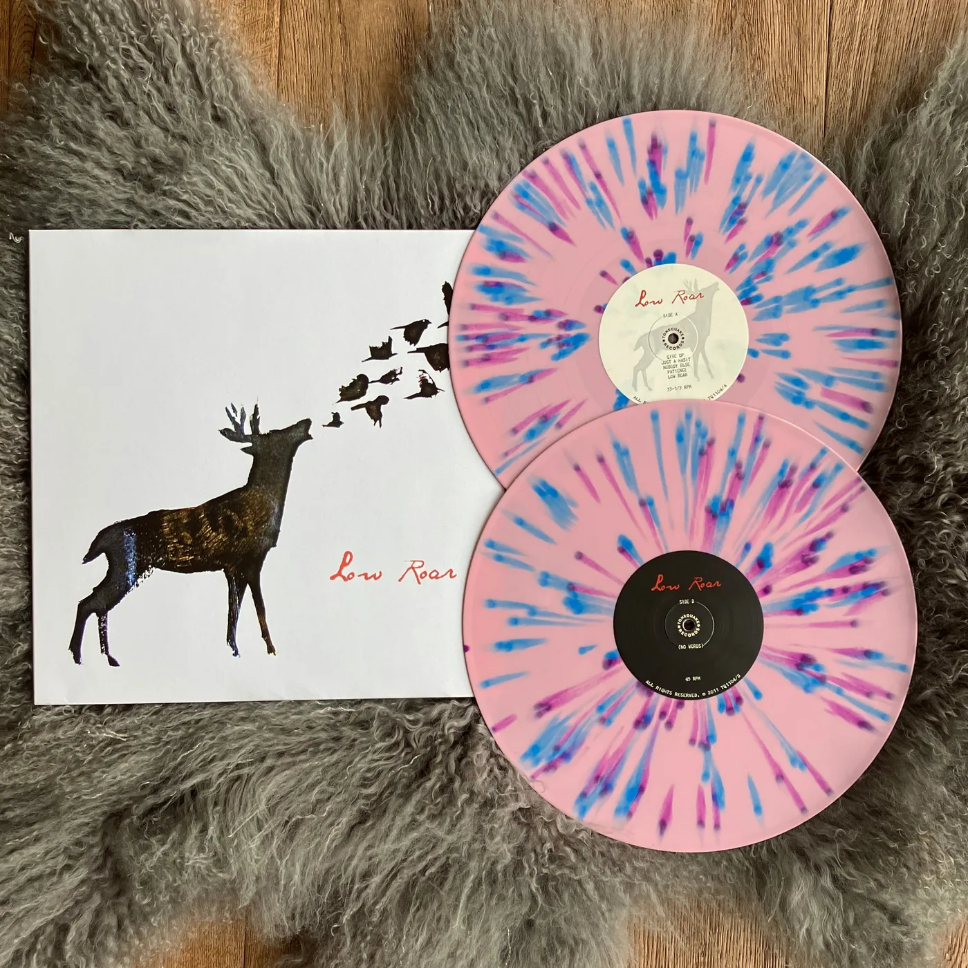 Low Roar - Self Titled Re-issued LP (Cotton Candy Splatter) (Vinyl)