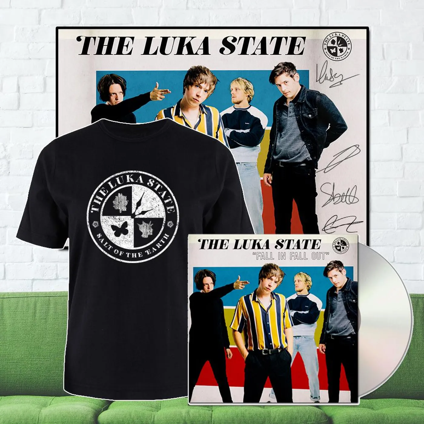 The Luka State - Fall In Fall Out CD Bundle