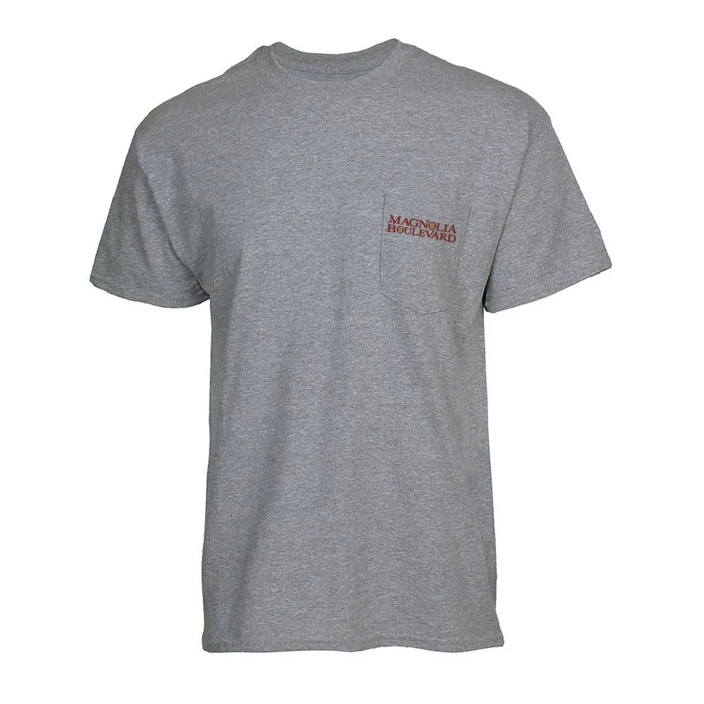 Magnolia Boulevard - Gray Pocket Tee