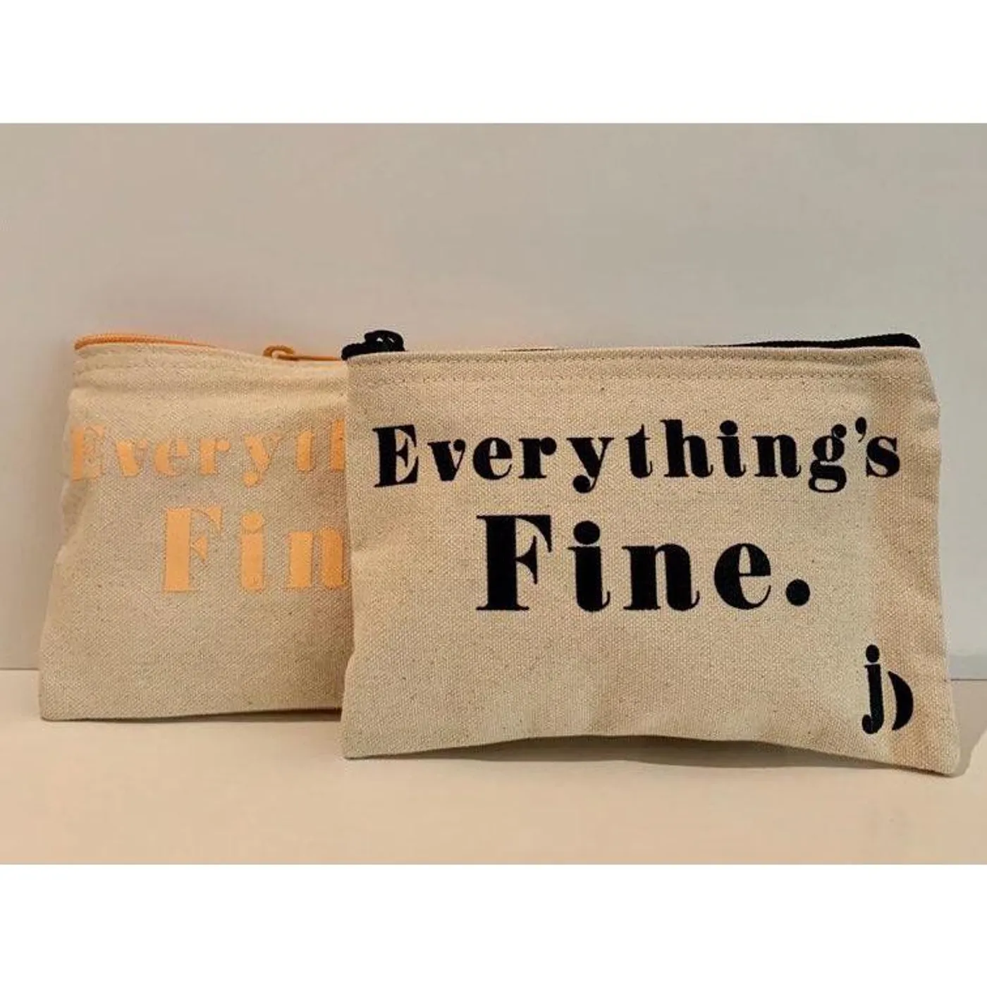 Jamie Drake - Everything's Fine Canvas Pouch