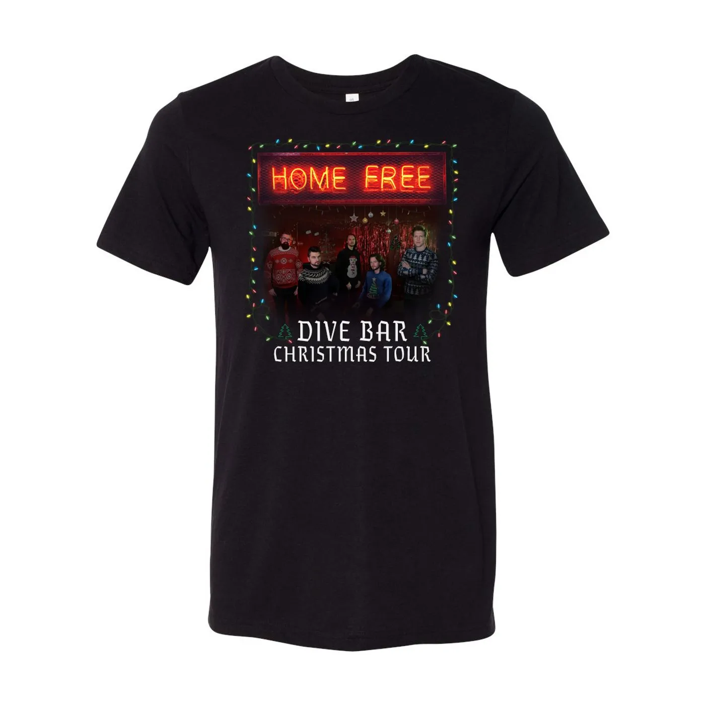 Home Free - Dive Bar Saints Christmas Tour Shirt