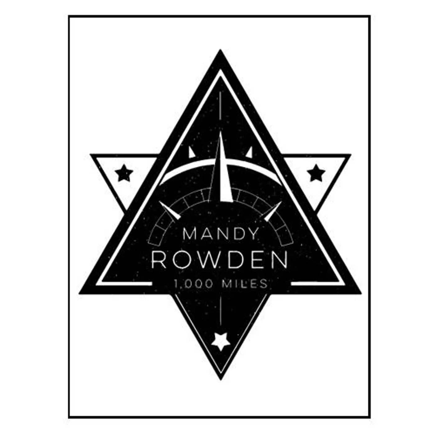 Mandy Rowden - 1000 Miles Sticker