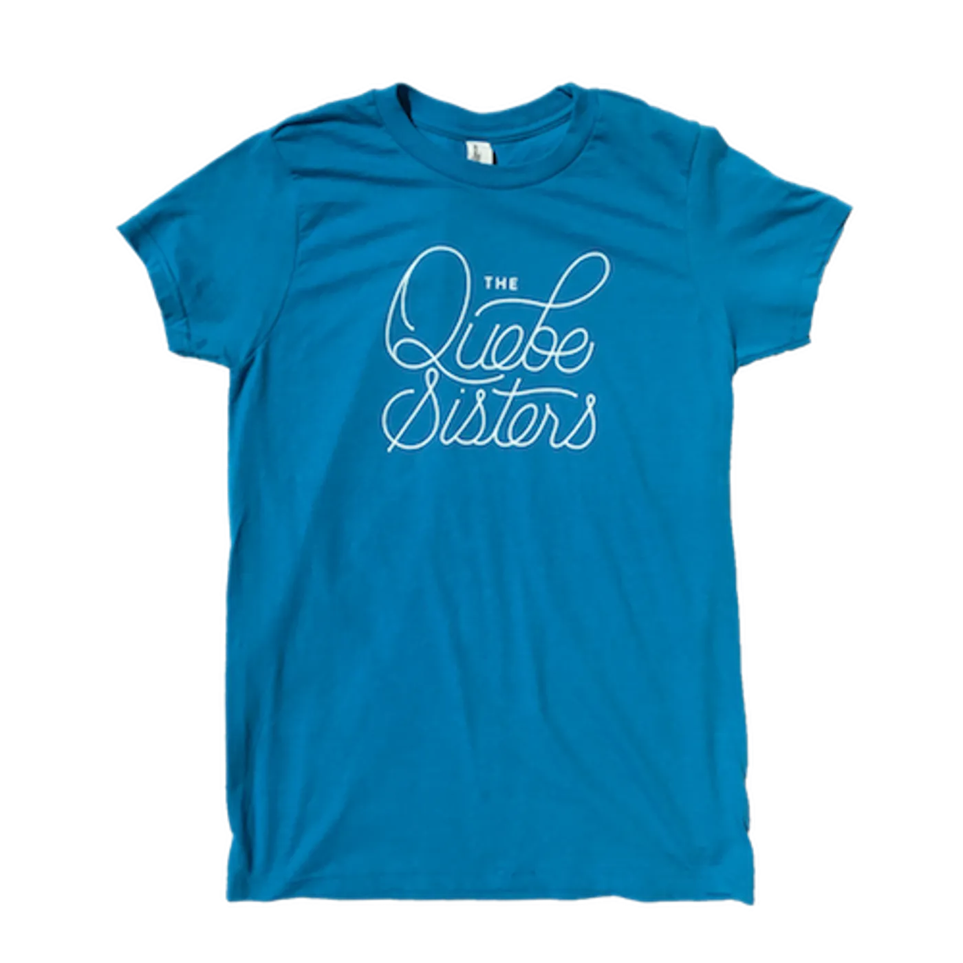 The Quebe Sisters - Girl Cut Tee (Blue)