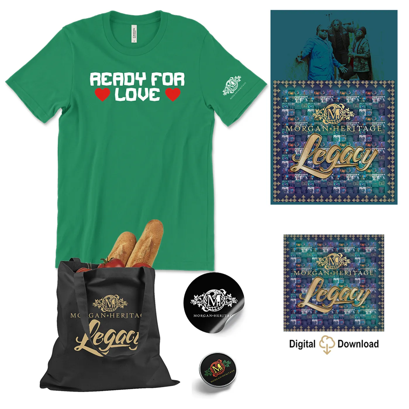 Morgan Heritage - Ready For Love Bundle