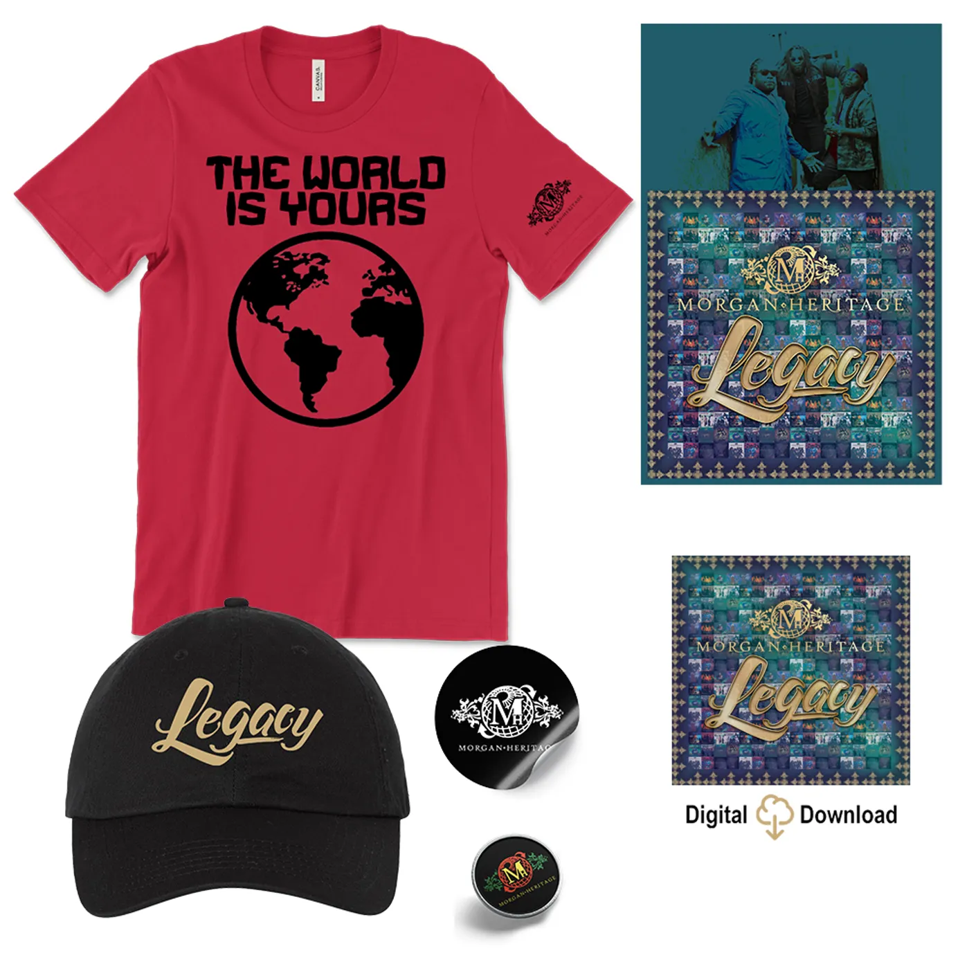 Morgan Heritage - The World Is Yours Bundle