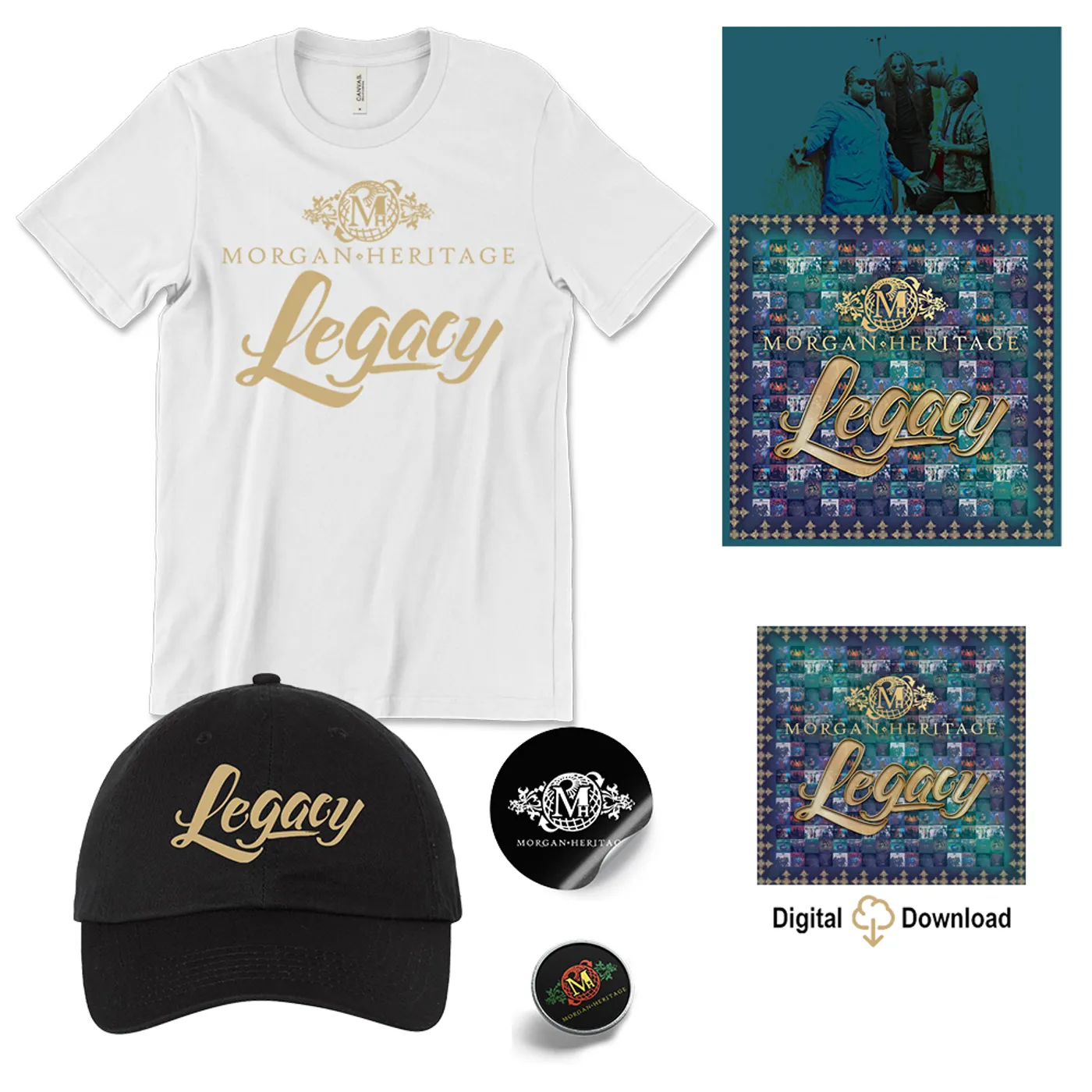 Morgan Heritage - Legacy Bundle - White