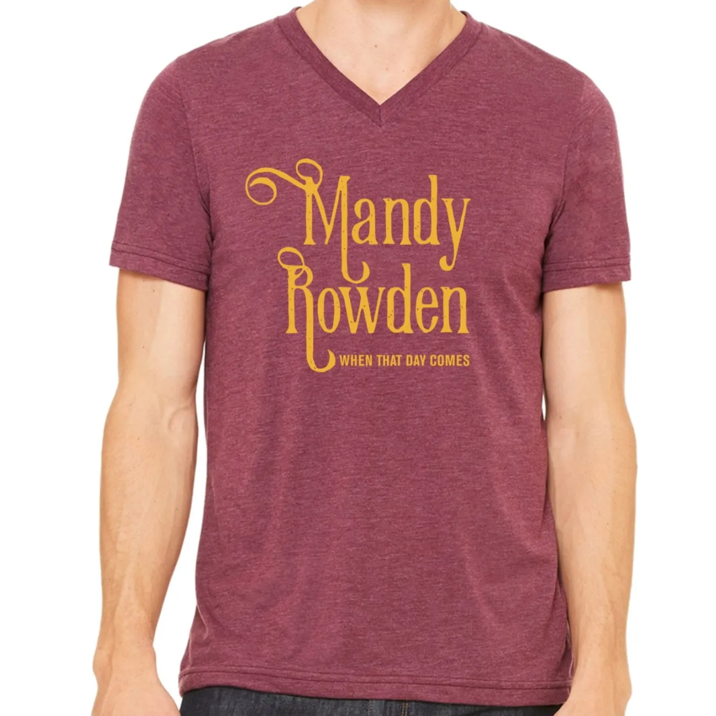 Mandy Rowden - When That Day Comes V-neck Tee