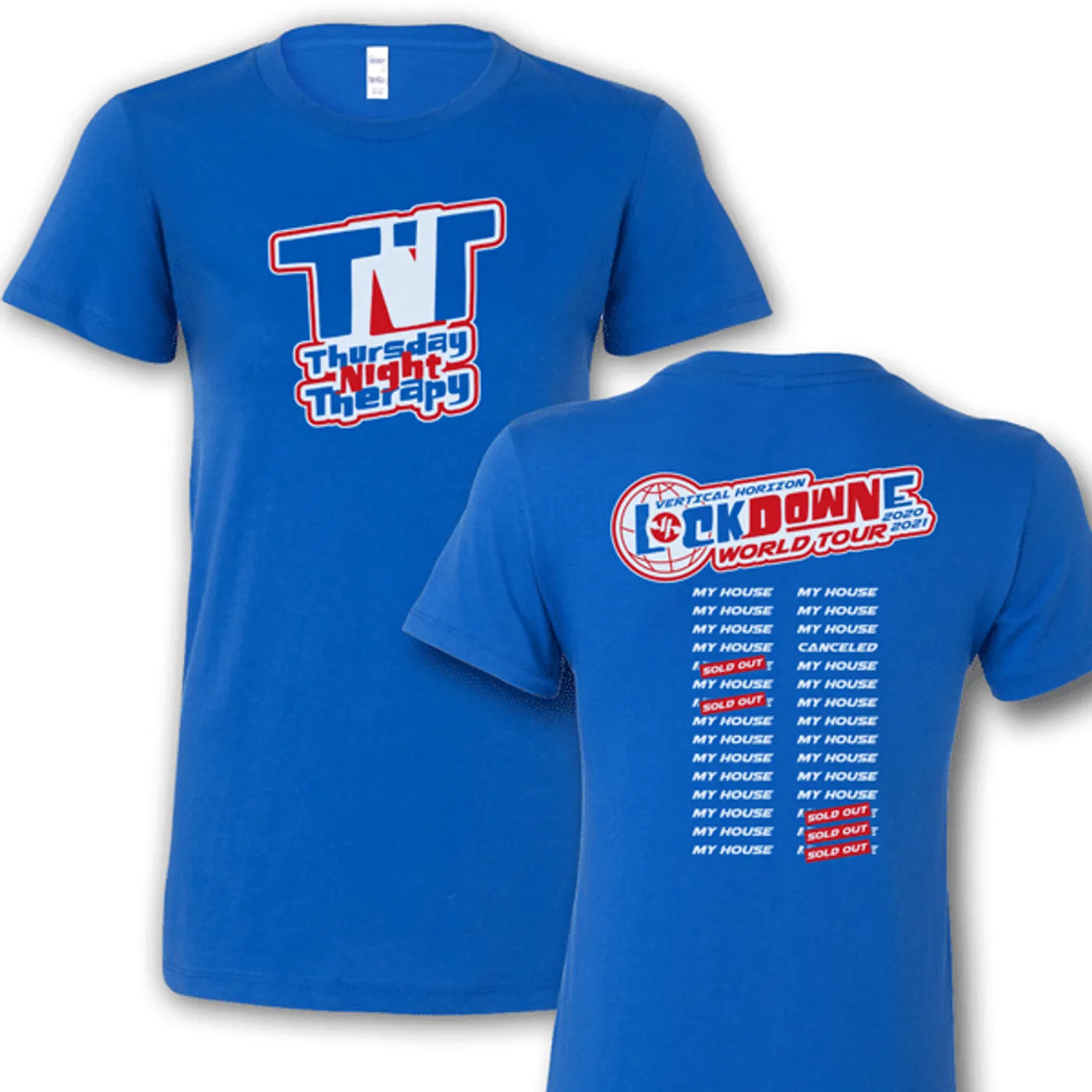 Vertical Horizon - TNT Lockdowne World Tour Women's Tee