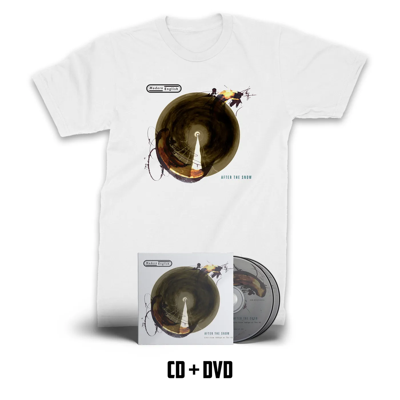 Modern English - After The Snow Tour Tee + CD/DVD