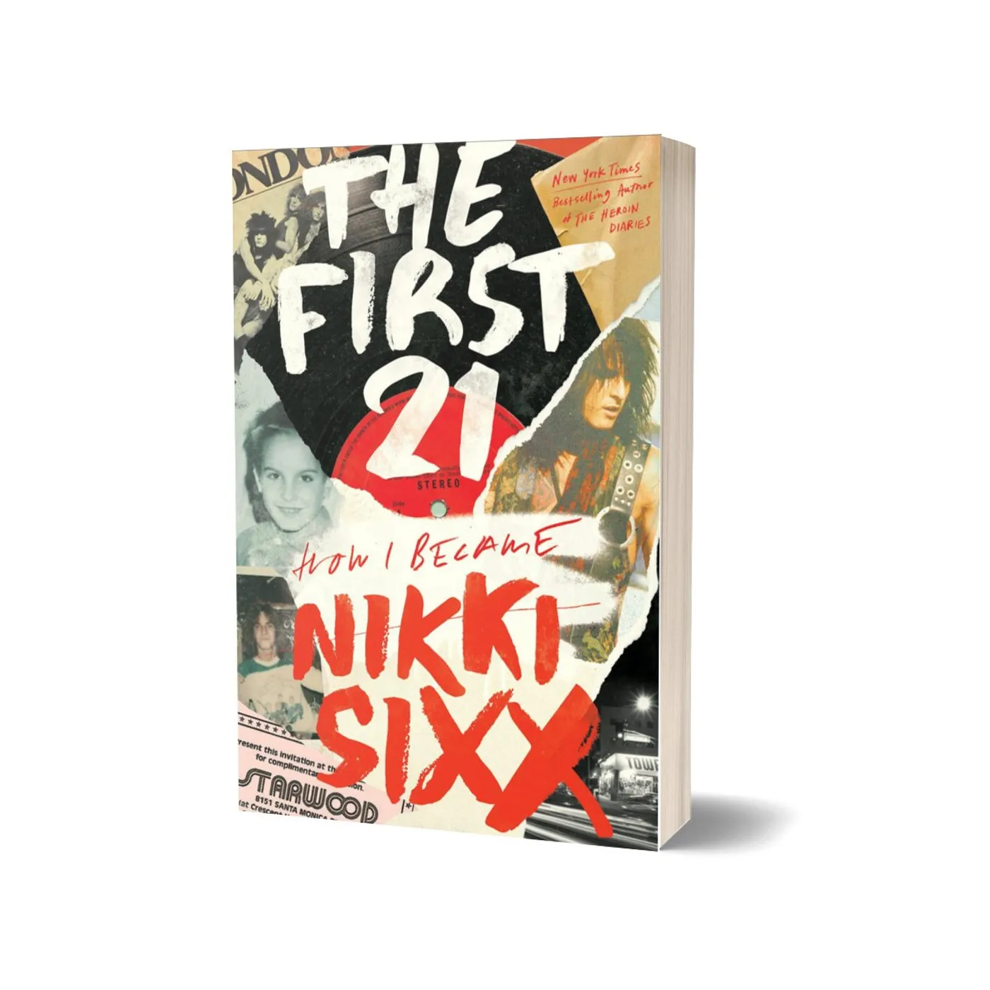 SIXX:A.M. - The First 21 Hardcover Book - Autographed by Nikki Sixx