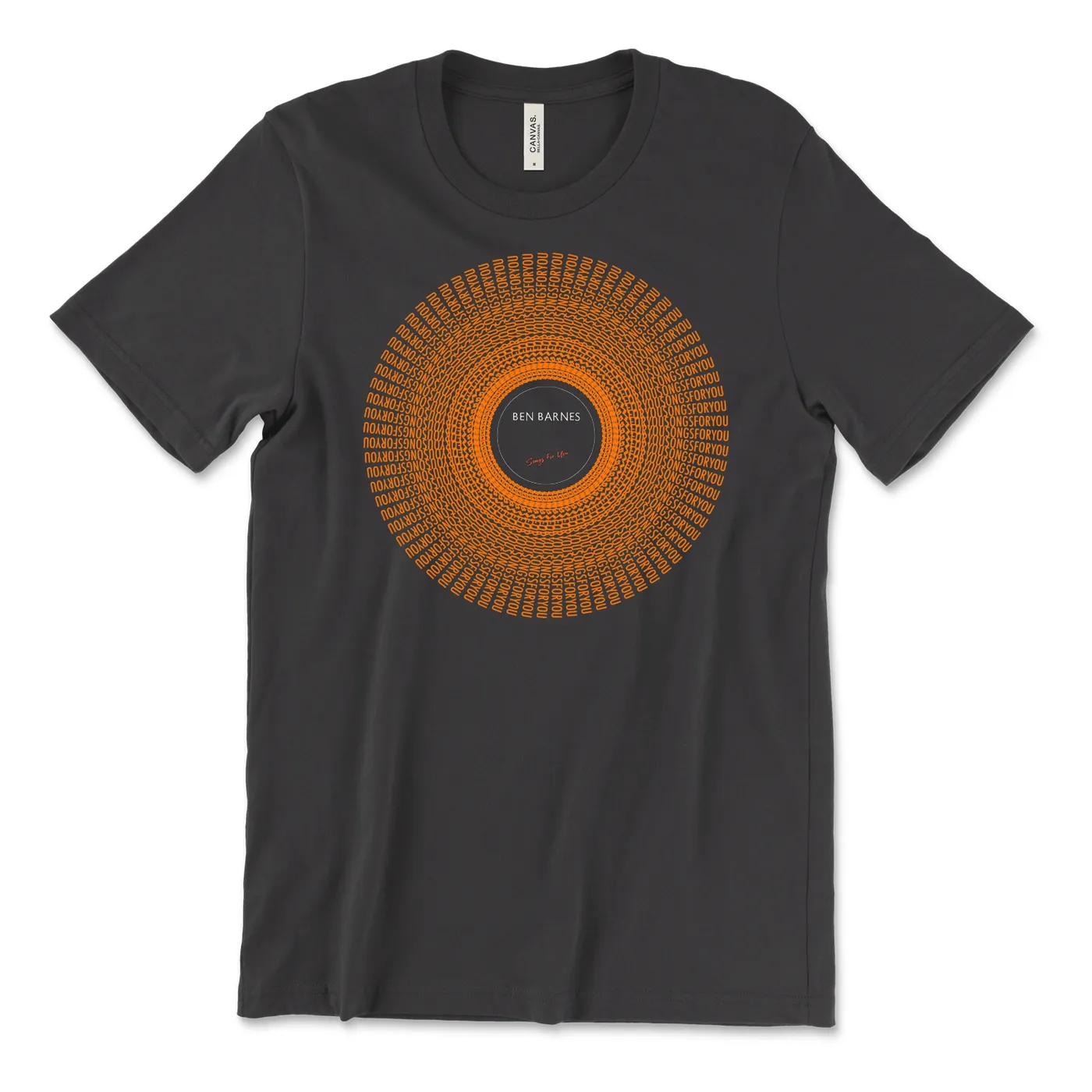 Ben Barnes - 'Songs For You' Record Tee