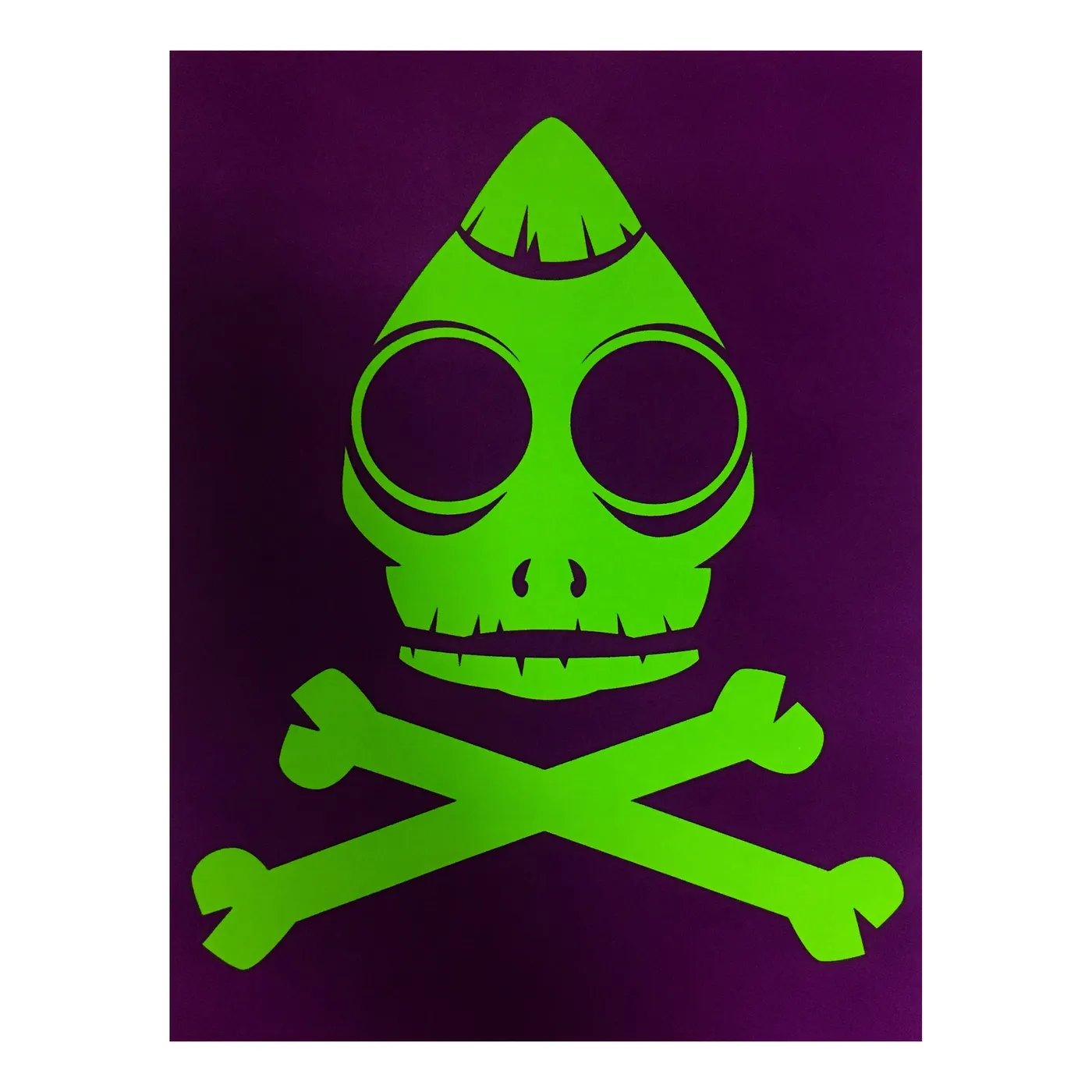 Sid & Marty Krofft Archives - Land of the Lost Sleestak Velvet Black Light Poster