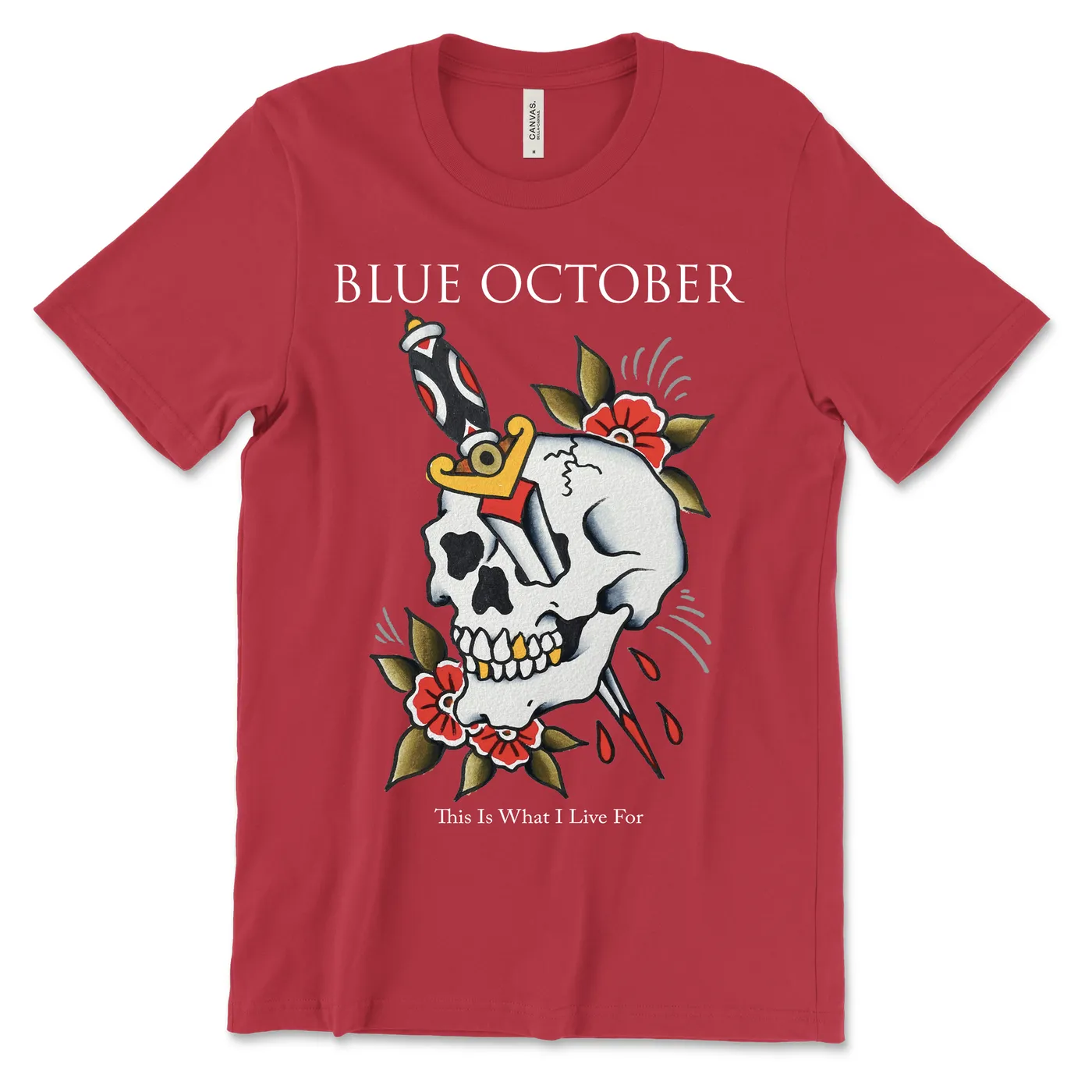 Blue October - TIWILF Tour Tee - September Dates (Red)