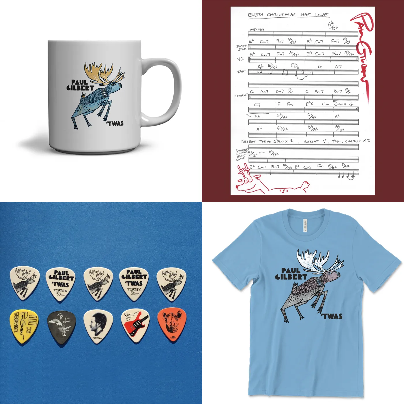 Paul Gilbert - TWAS Christmas Package