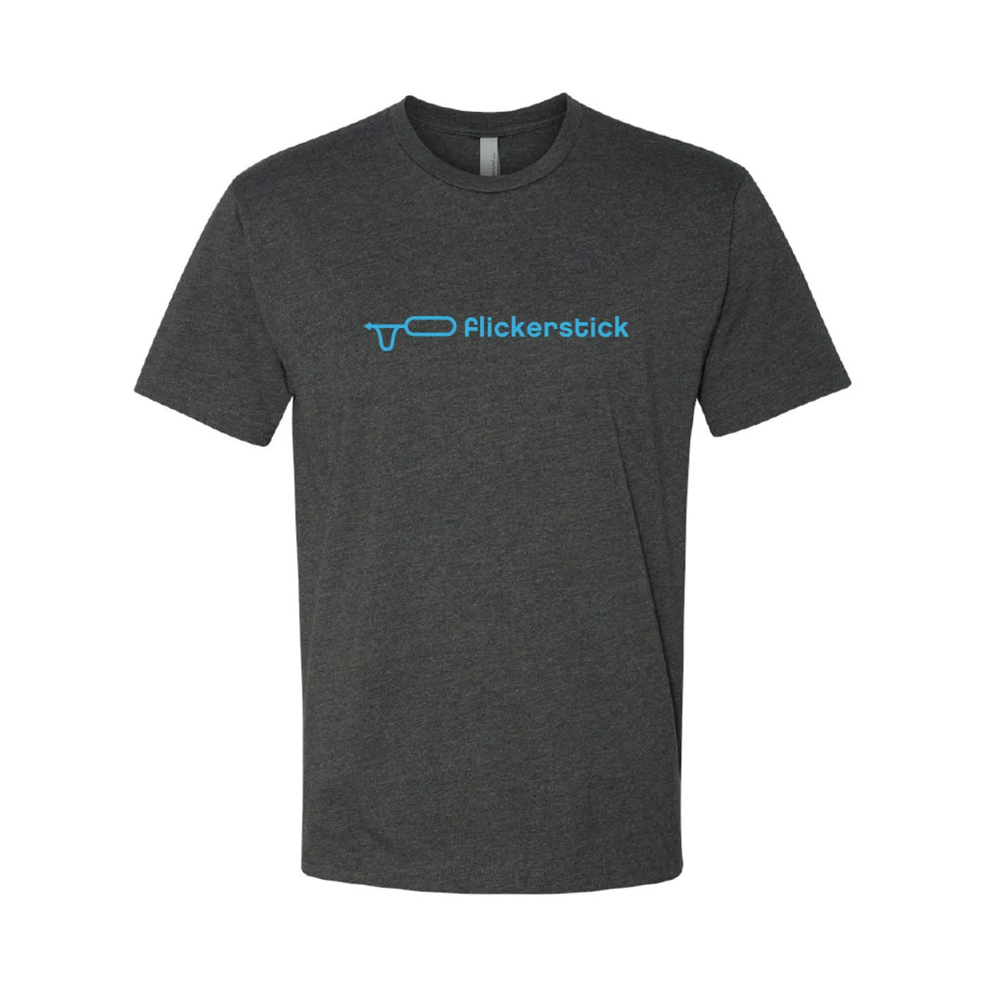 Flickerstick - Charcoal Logo Tee