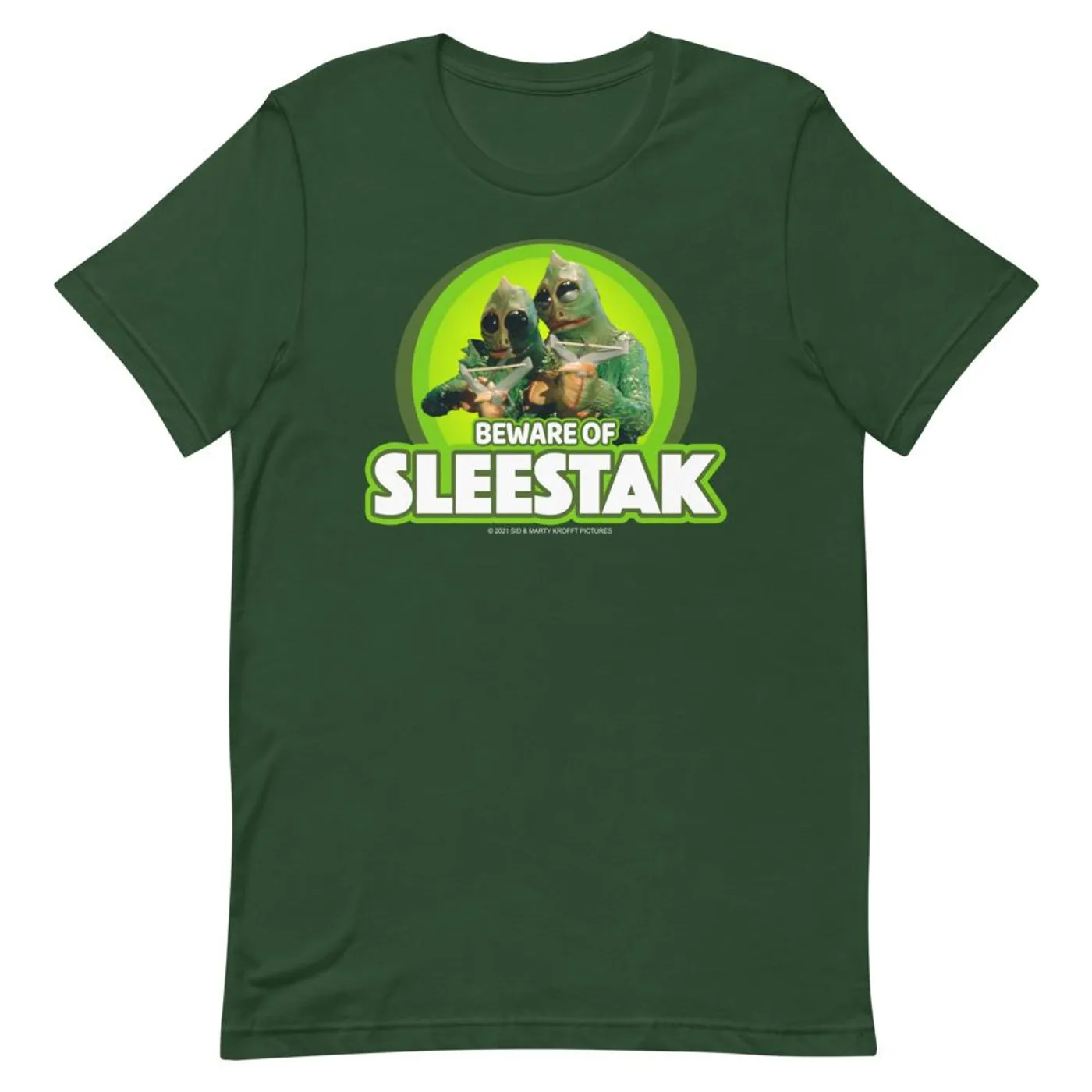 Sid & Marty Krofft Pictures - Beware Of Sleestak Shirt